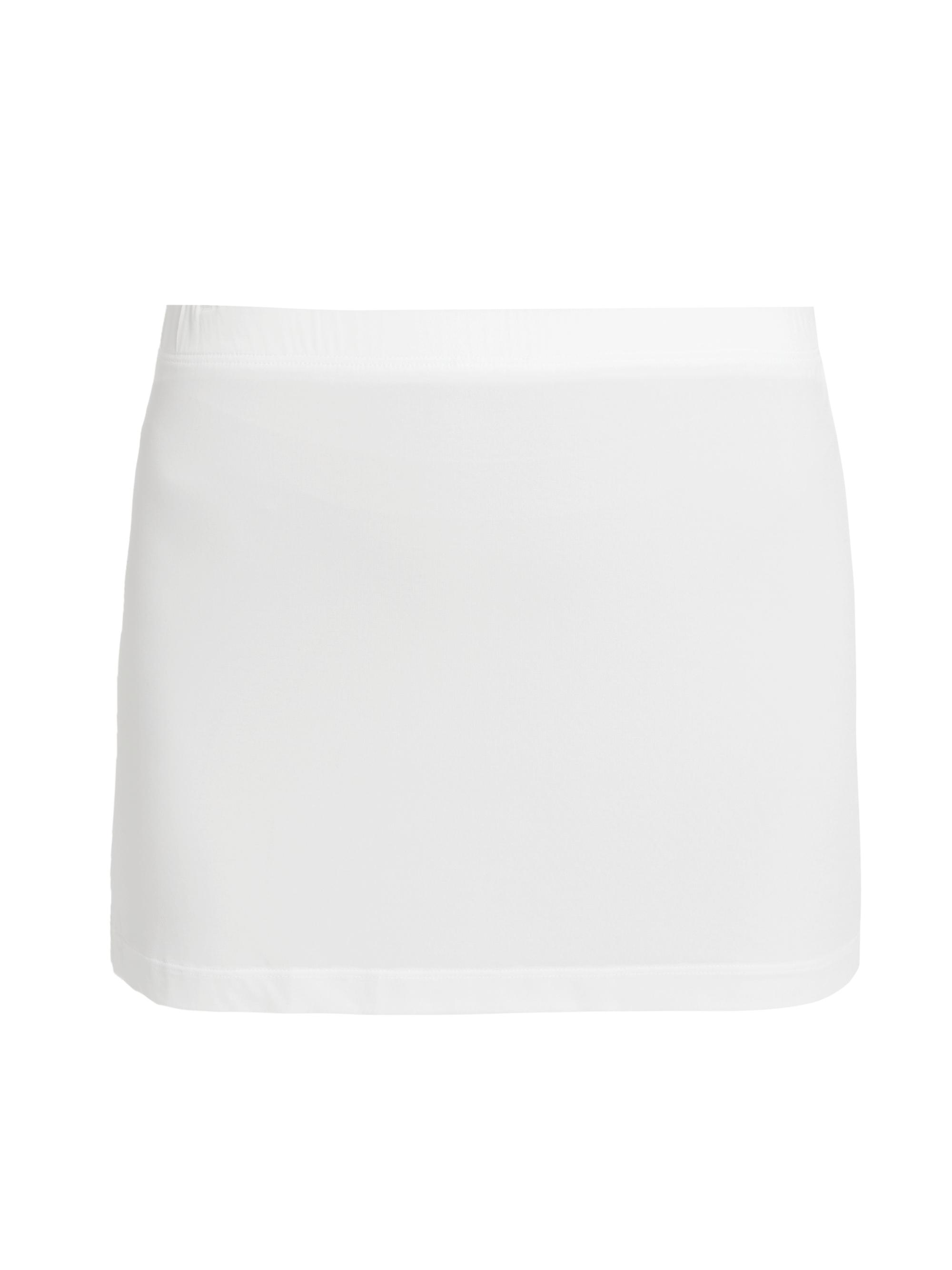 WARDROBE.NYC Women's Elasticized Tube Miniskirt - White