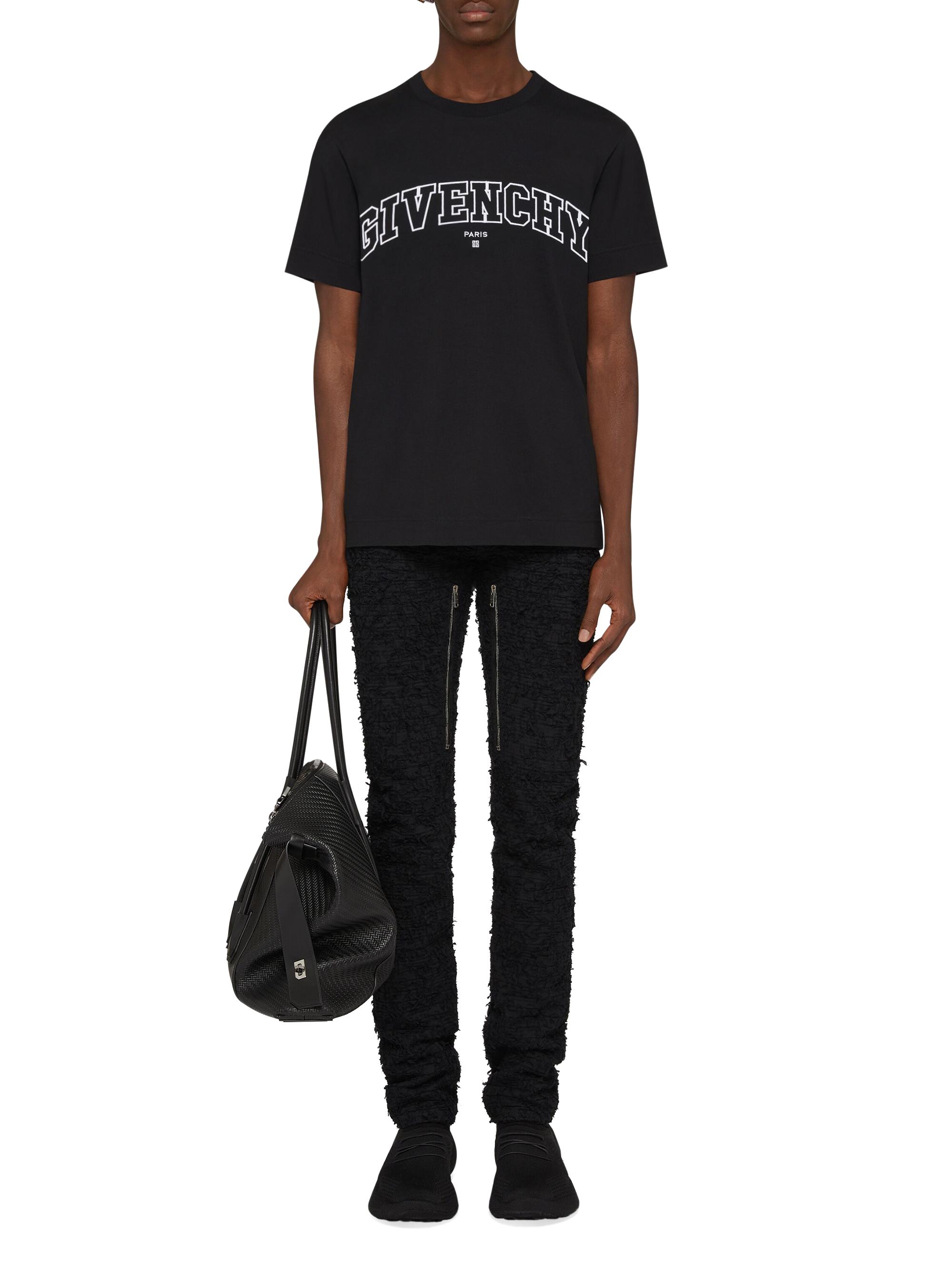 Givenchy Logo Embroidered College Classic-Fit T-Shirt | Saks Fifth