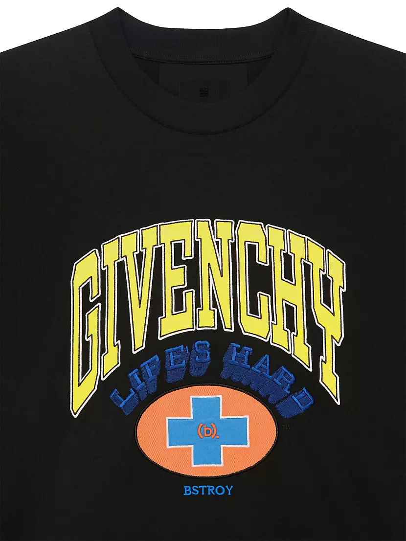 BSTROY x Givenchy Logo Classic-Fit T-Shirt