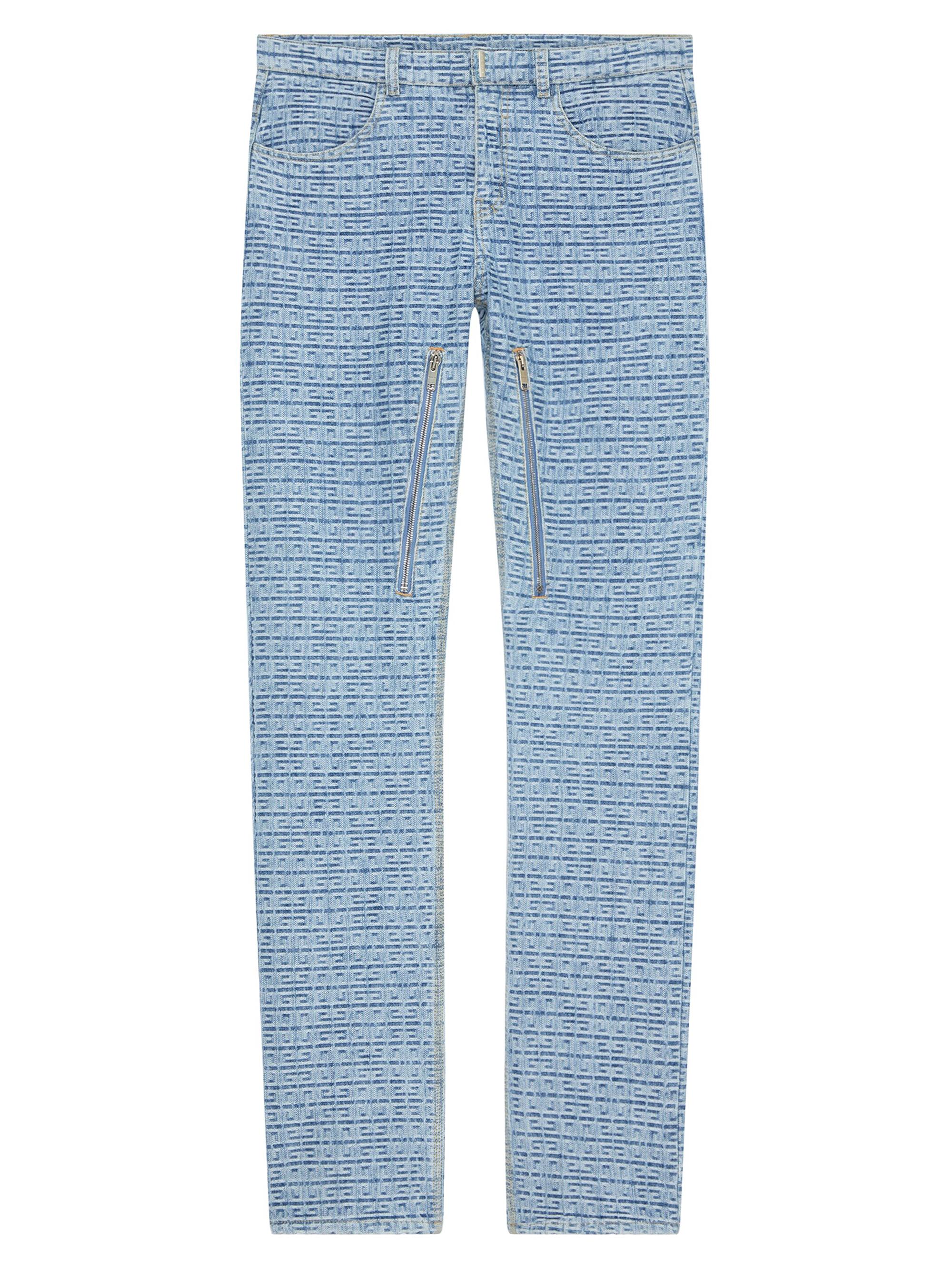 Givenchy Men's Straight-Fit Jeans - Light Blue