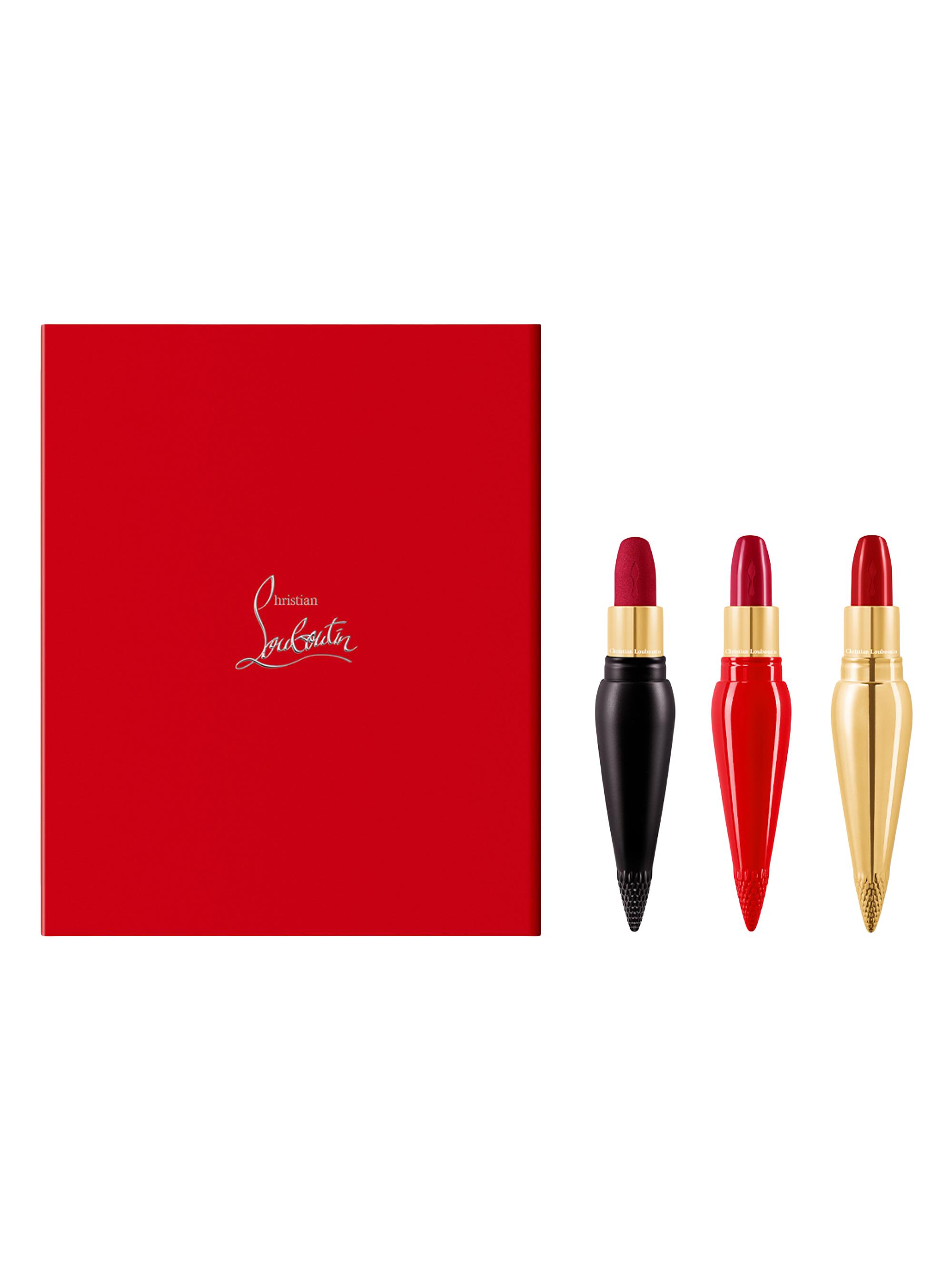 Christian Louboutin 新品アイシャドウ＆リップセット激安 Christian Louboutin Lip Trio Rouge Louboutin Coffret | Saks Fifth