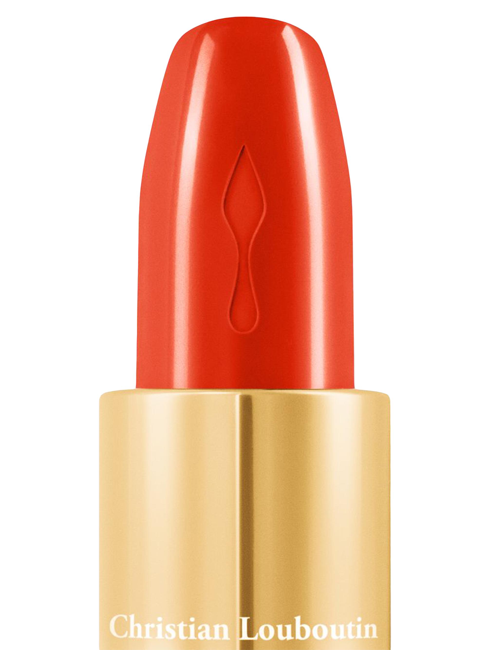 Christian Louboutin Women's Rouge Louboutin Silky Satin Lipstick - My Orange 555 | Thumbnail 7