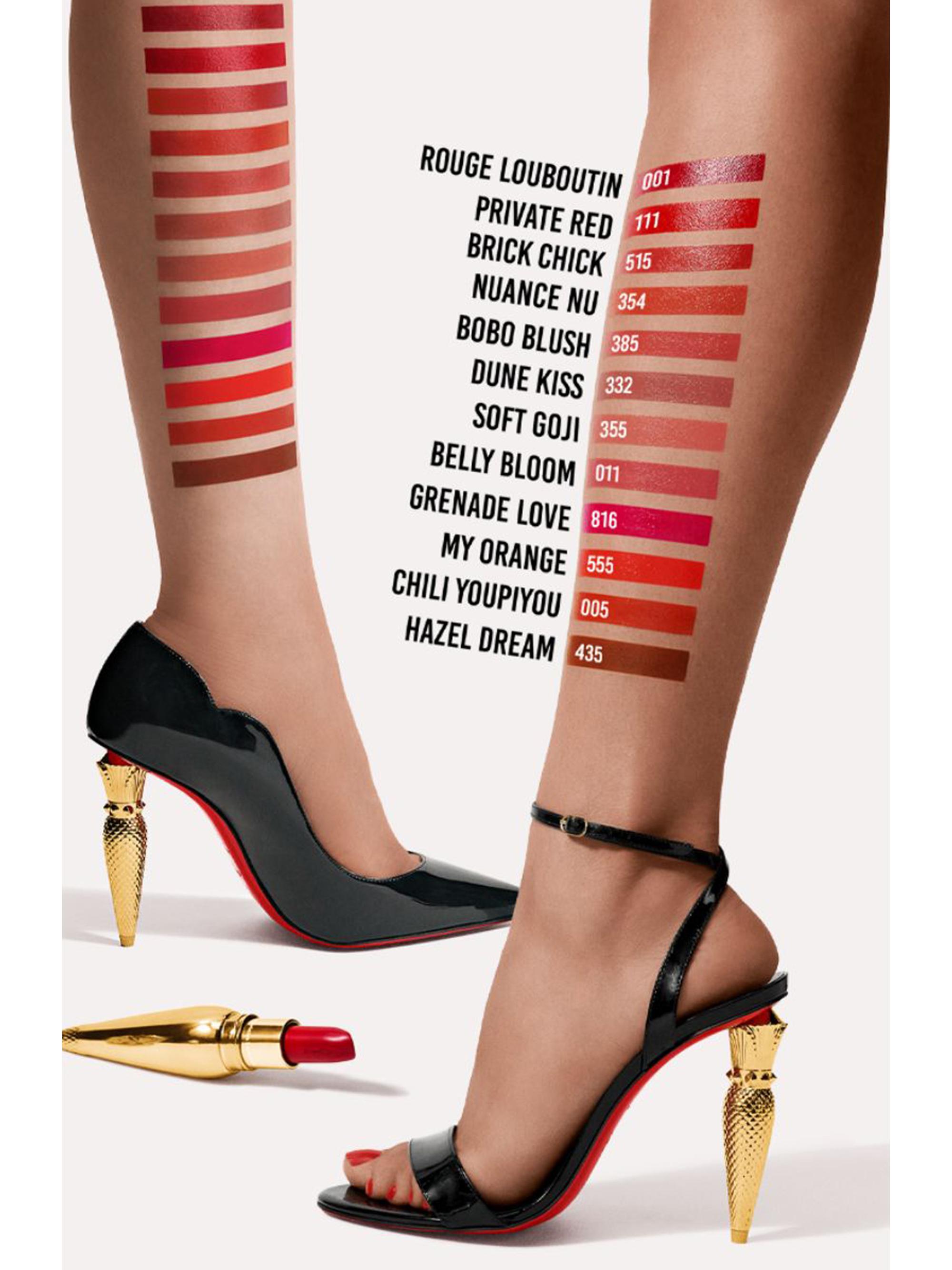 Christian Louboutin Women's Rouge Louboutin Silky Satin Lipstick - Private Red 111 | Thumbnail 5