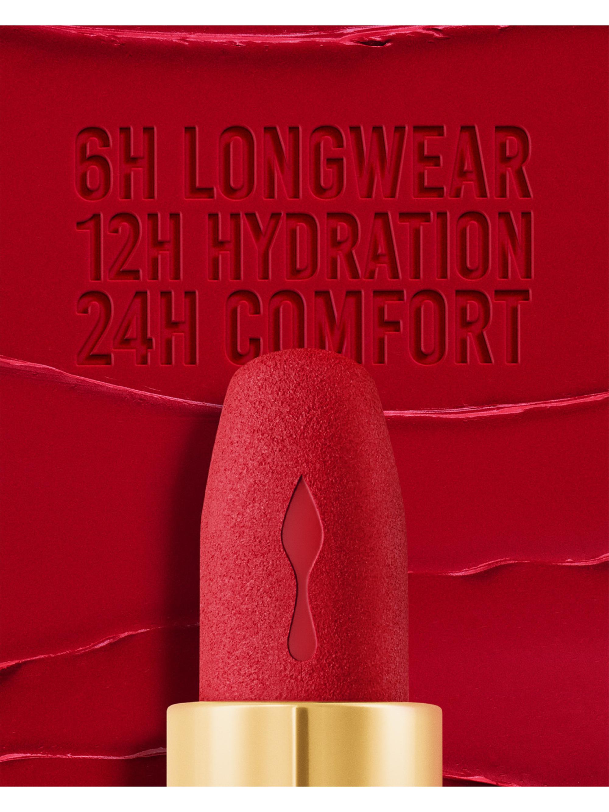 Christian Louboutin Women's Rouge Louboutin Velvet Matte Lipstick - Burning Babe 415M | Thumbnail 8