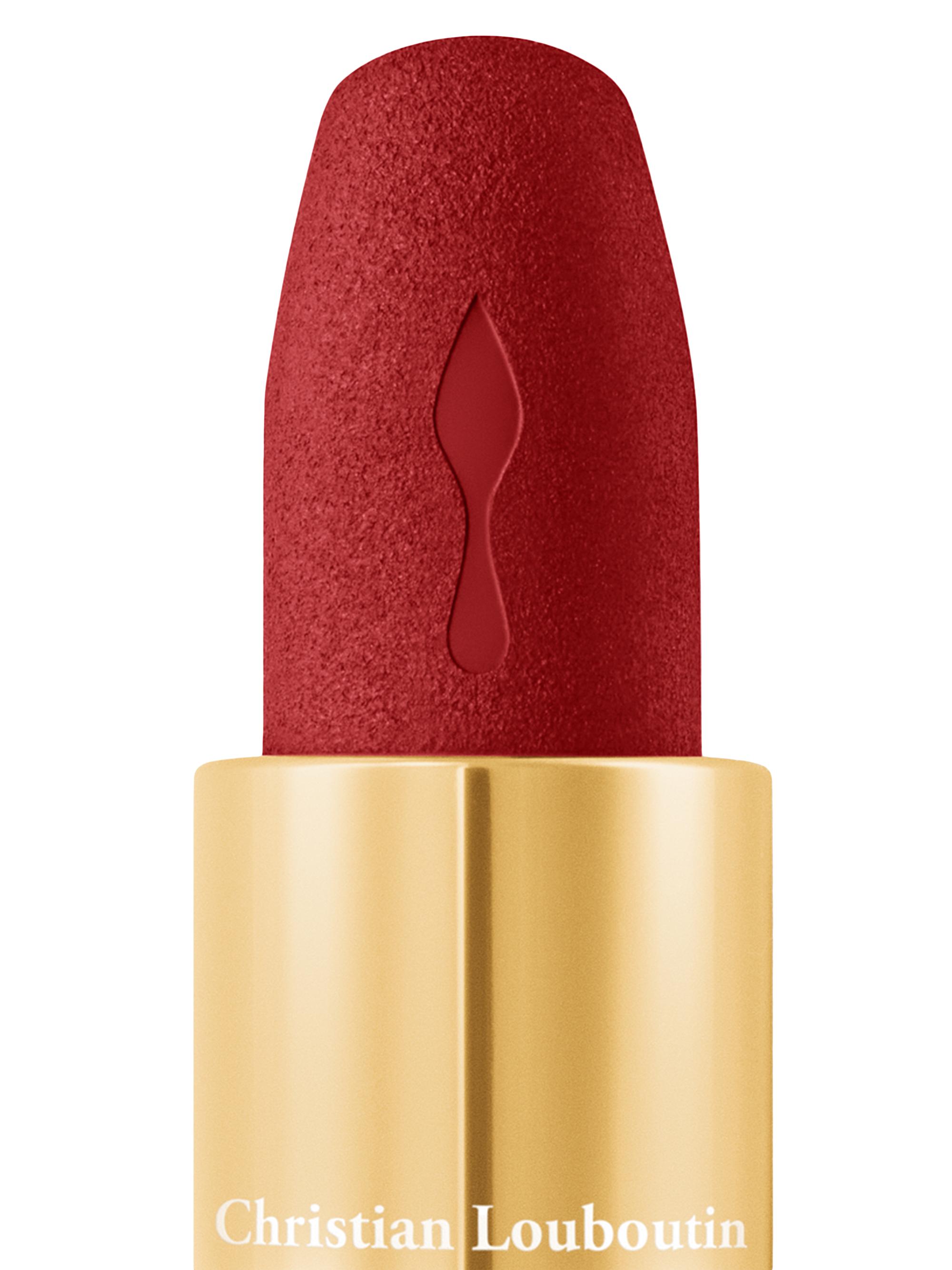 Christian Louboutin Women's Rouge Louboutin Velvet Matte Lipstick - Epic Brunette 318M | Thumbnail 7
