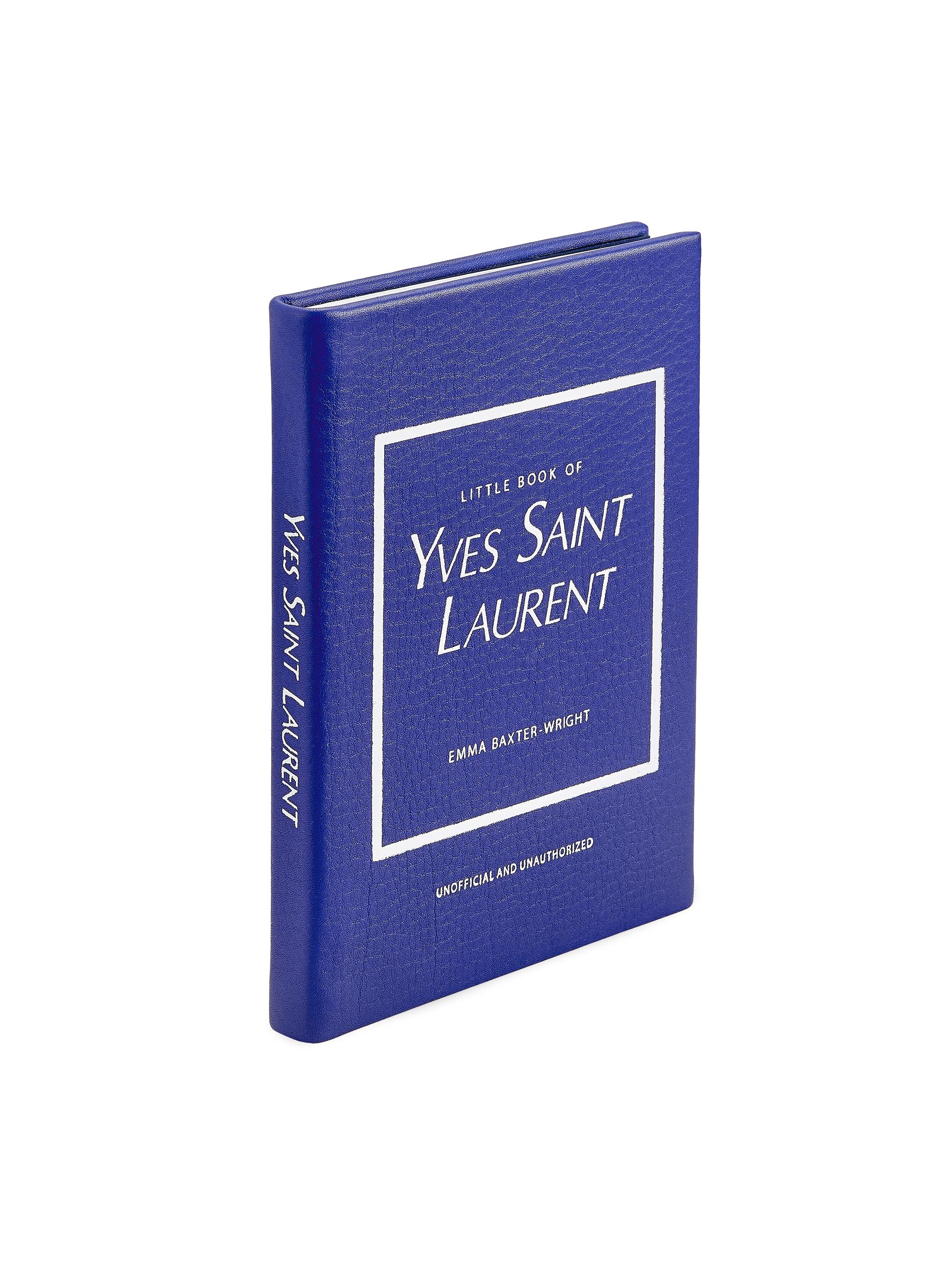Graphic Image "Little Book Of Yves Saint Laurent" Leather Edition