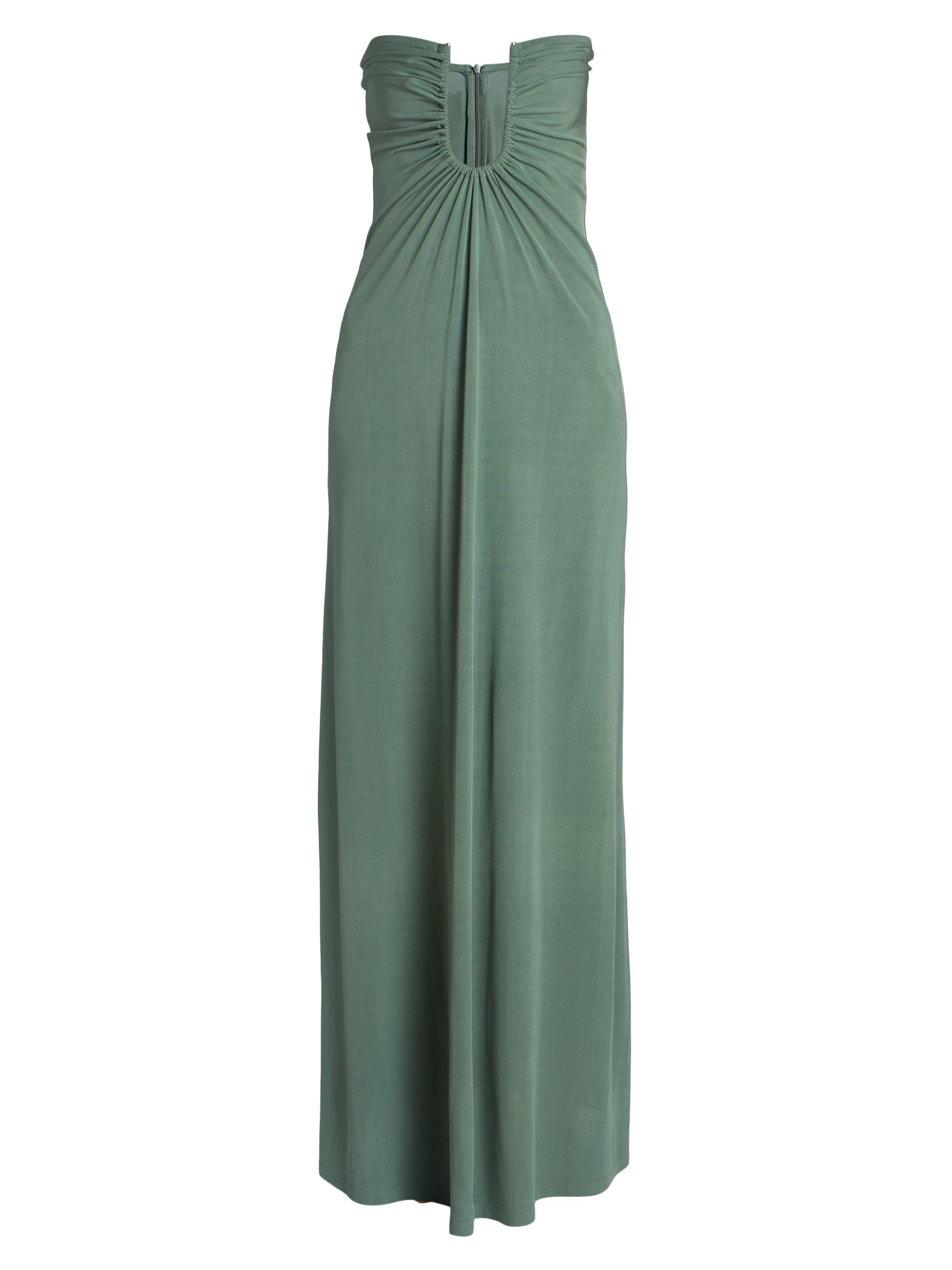 Christopher Esber Arced Palm Strapless Maxi Dress | Saks Fifth Avenue