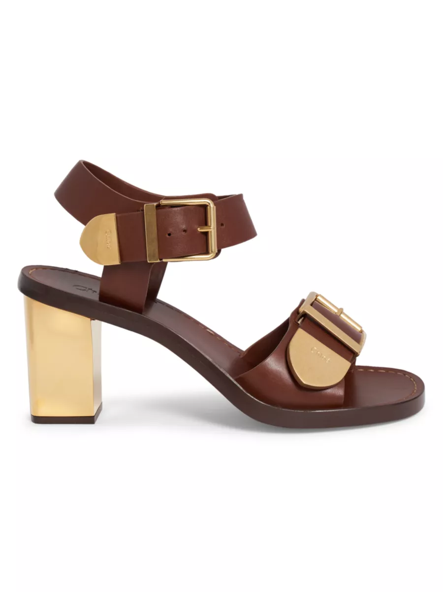 Shop Chloé Rebecca 73MM Leather Sandals | Saks Fifth Avenue Shop Chloé Rebecca 73MM Leather Sandals | Saks Fifth Avenue