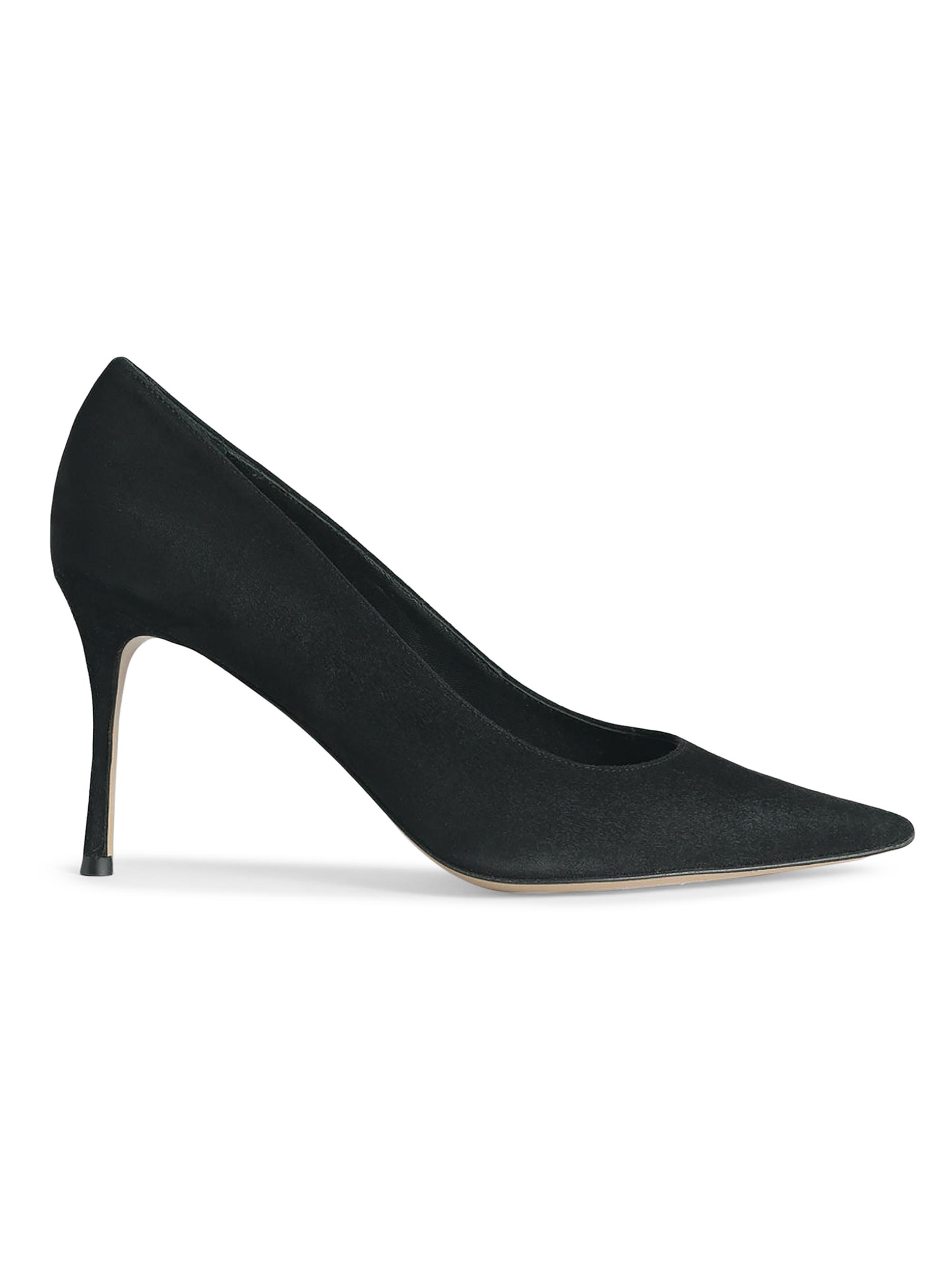 Marion Parke Women's Classic Suede 85MM Pumps - Black