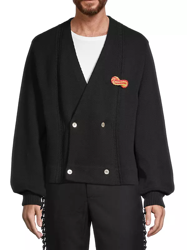 Shop Bode Double-Breasted Cardigan | Saks Fifth Avenue