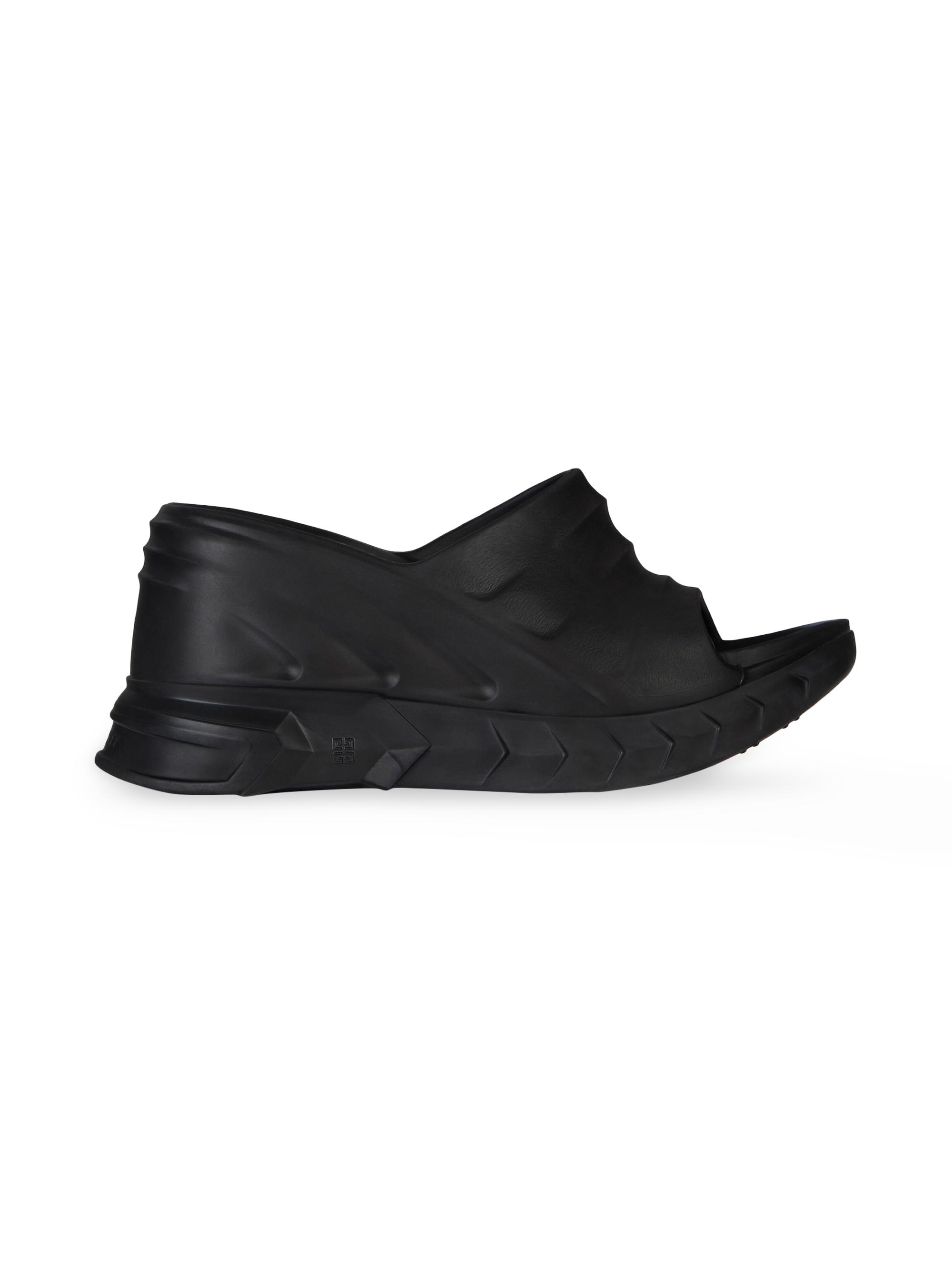 Givenchy Women's Marshmallow Platform Wedge Mules - Black