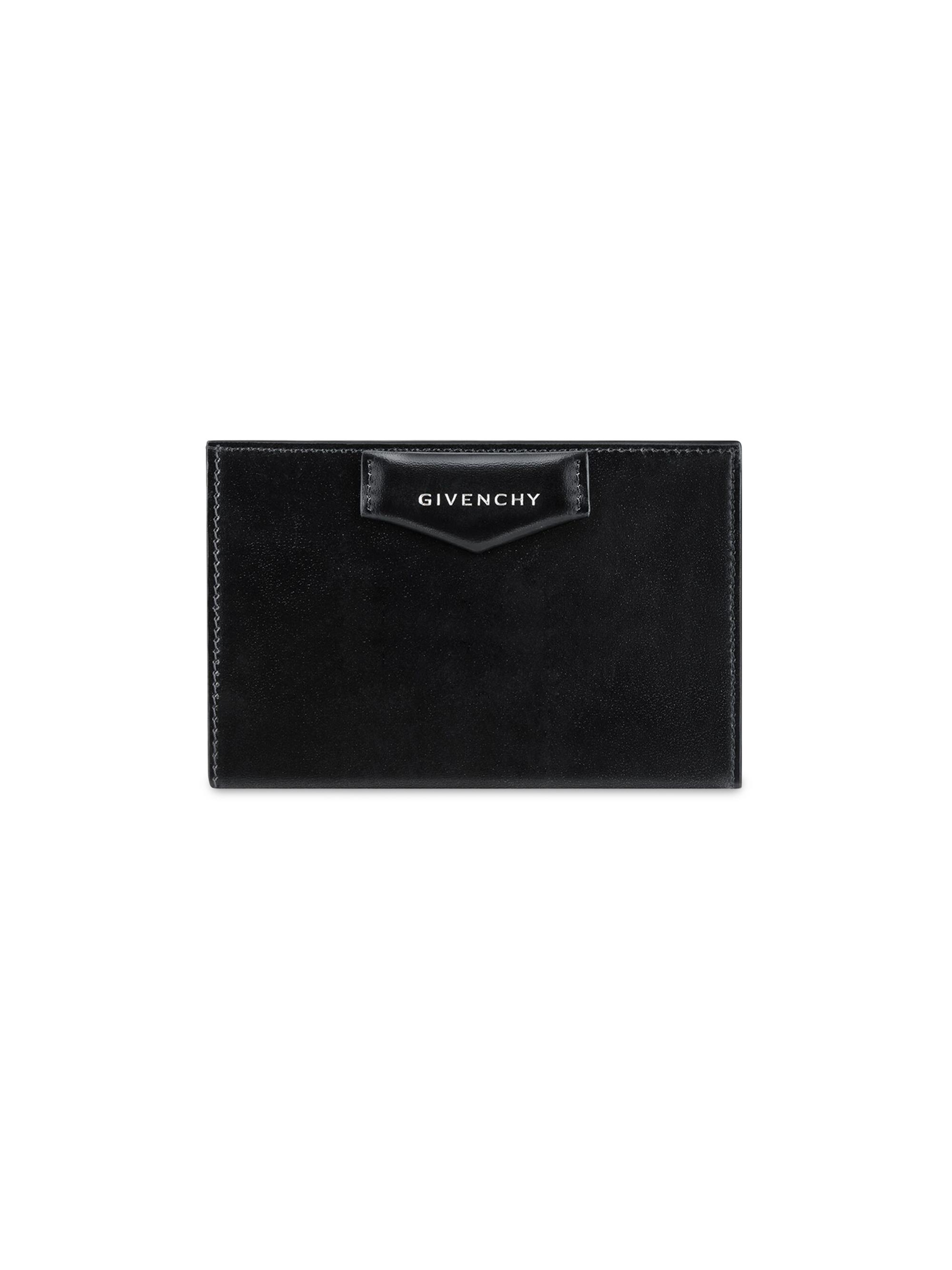 Givenchy Women's Antigona Leather Bifold Wallet - Black