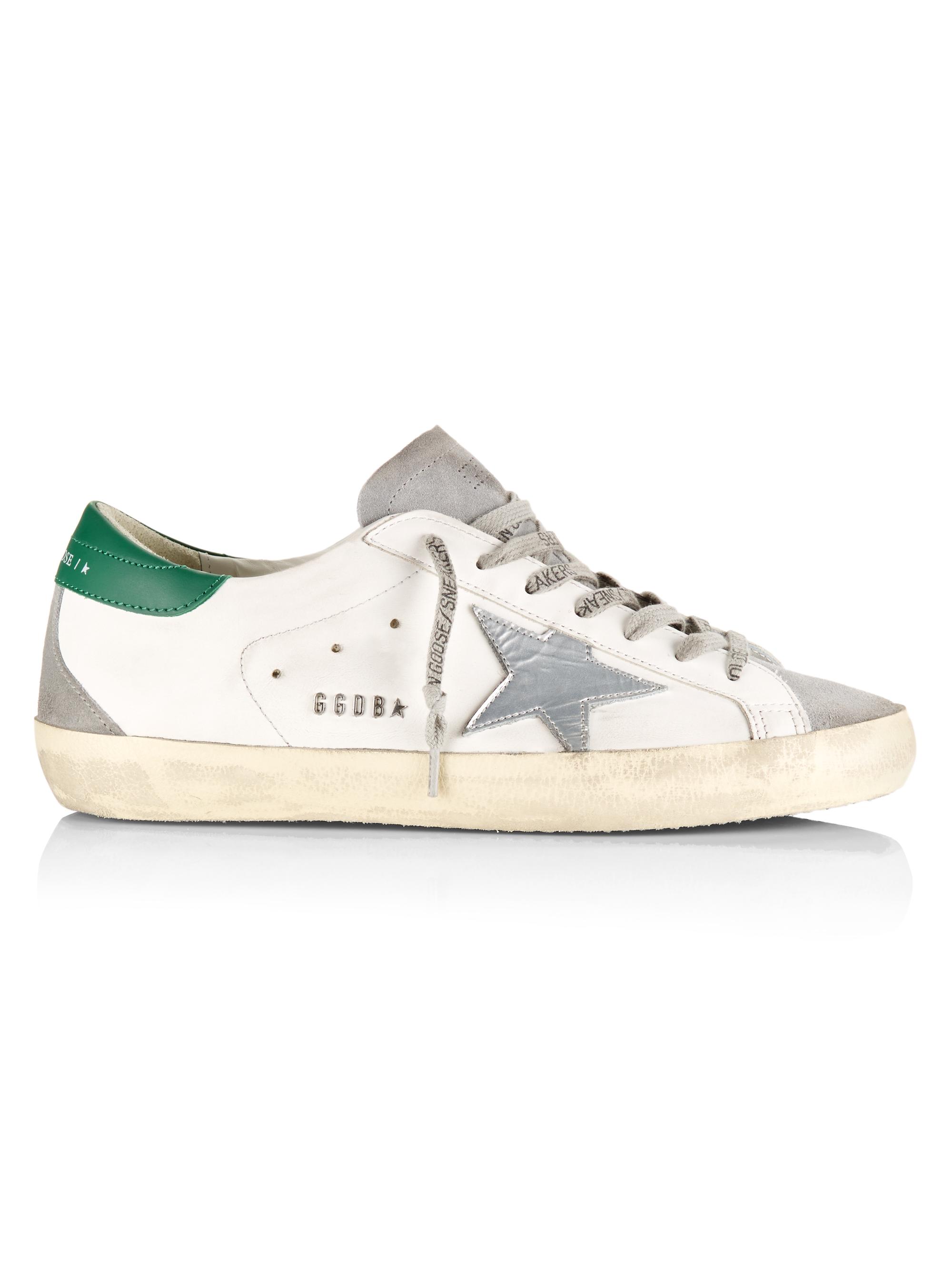 Golden Goose Super-Star Leather Low-Top Sneakers | Saks Fifth Avenue