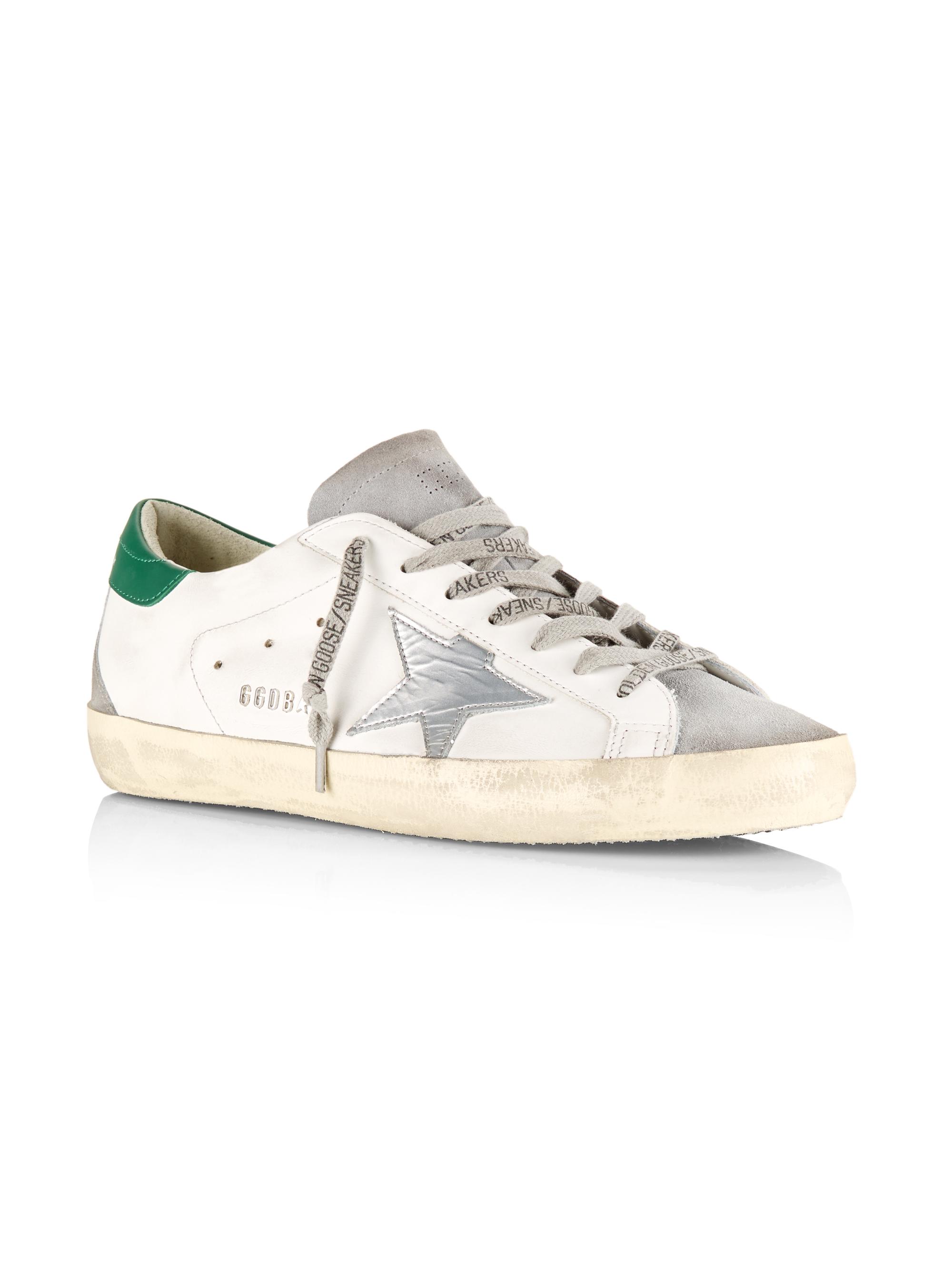 Unisex Super-Star Leather Low-Top Sneakers