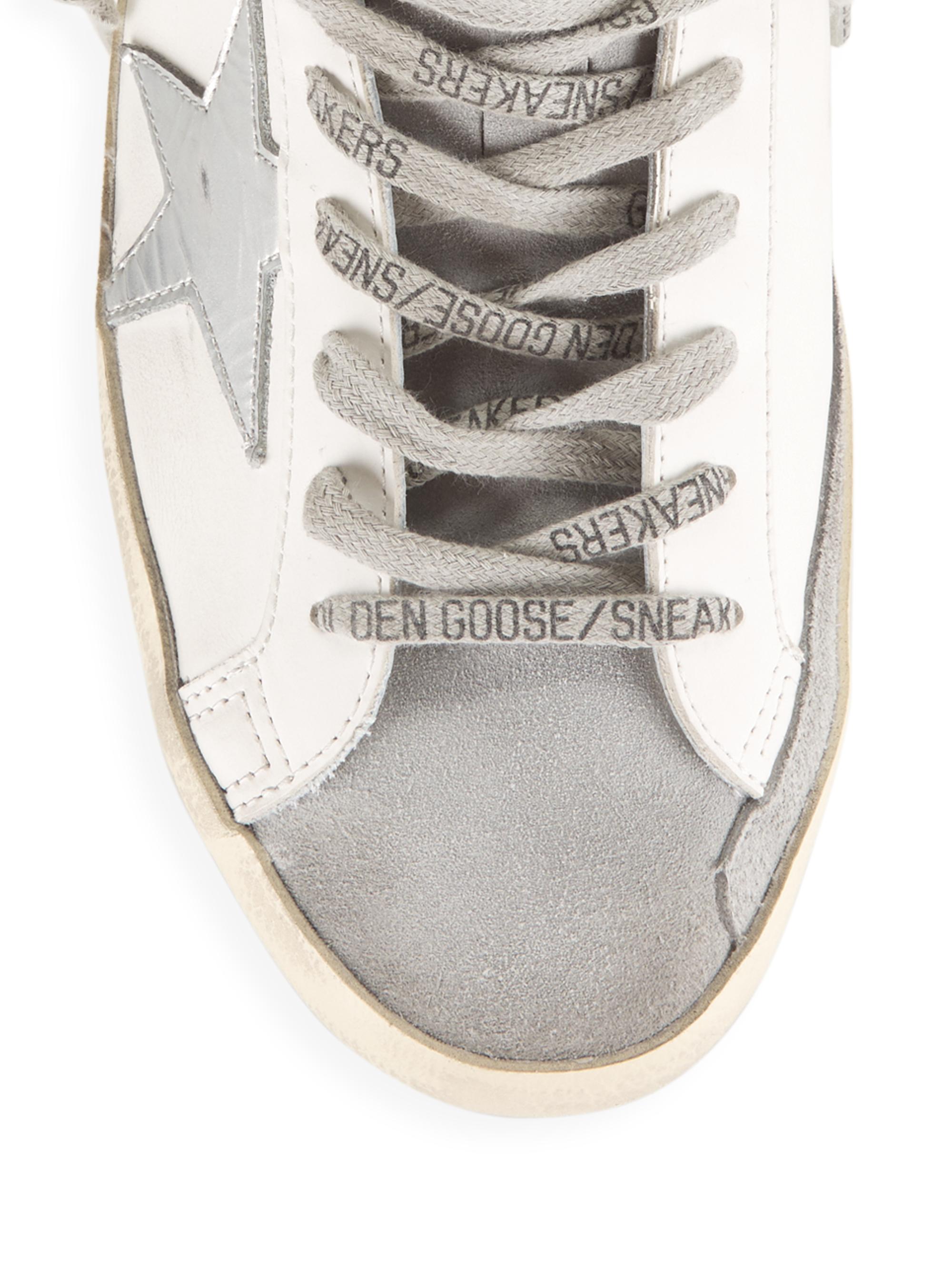Unisex Super-Star Leather Low-Top Sneakers