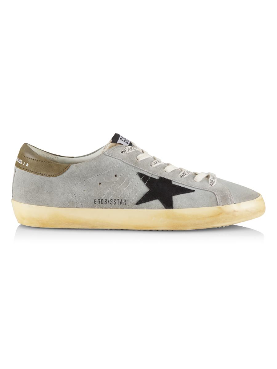 【GOLDEN 】送料/関税込 SUPERSTAR SUEDE TOE SNEAKERS Golden Goose Super-Star Leather With Suede Toe And Shearling