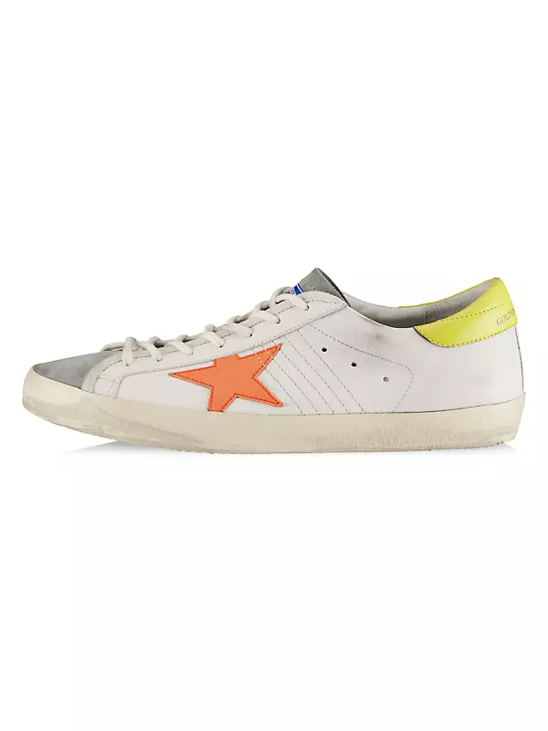 Shop Golden Goose Super-Star Leather Low-Top Sneakers | Saks Fifth 