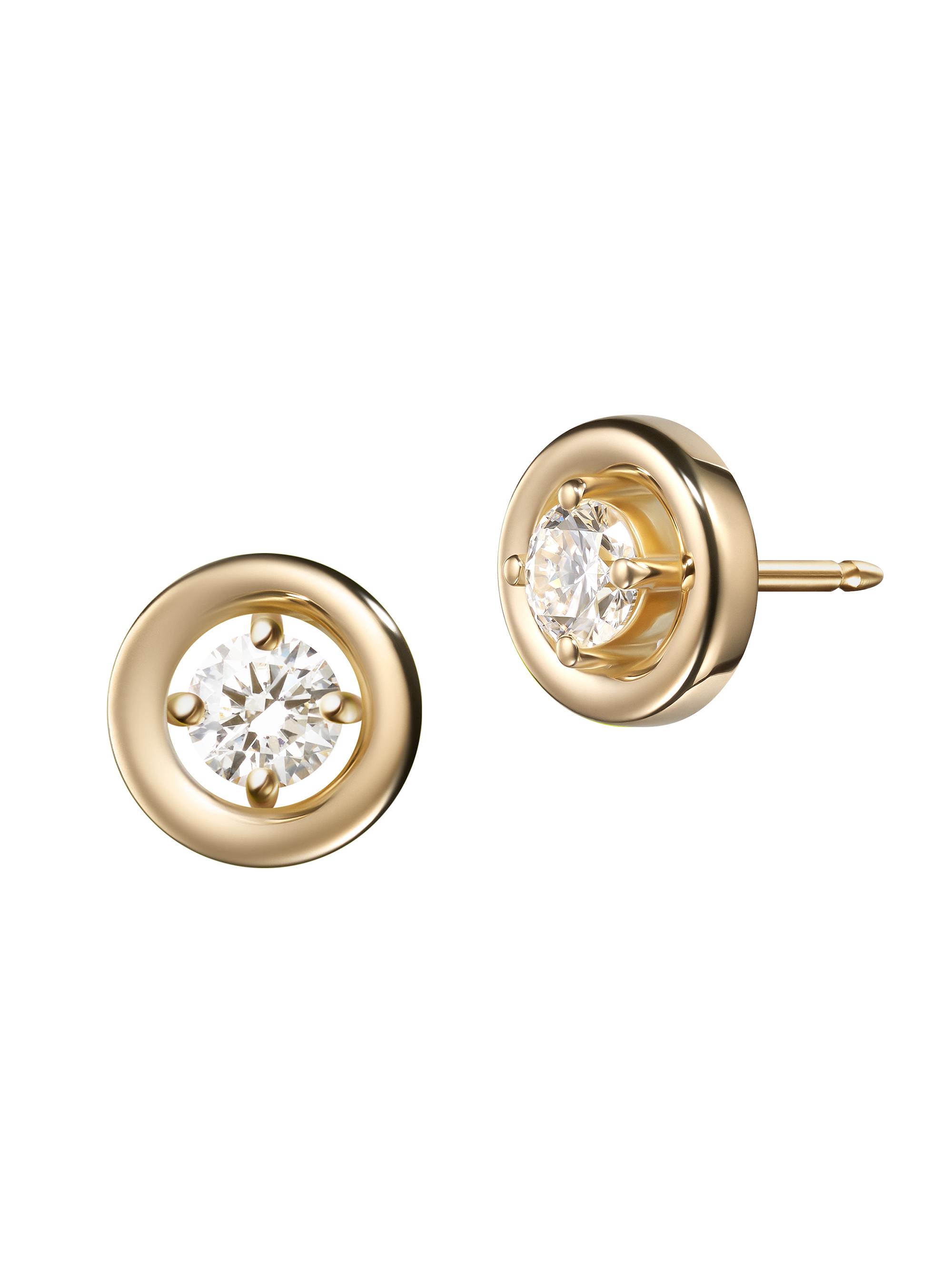 Melissa Kaye Women's Sylvie 18K Yellow Gold & 0.48 TCW Diamond Stud Earrings - Yellow Gold