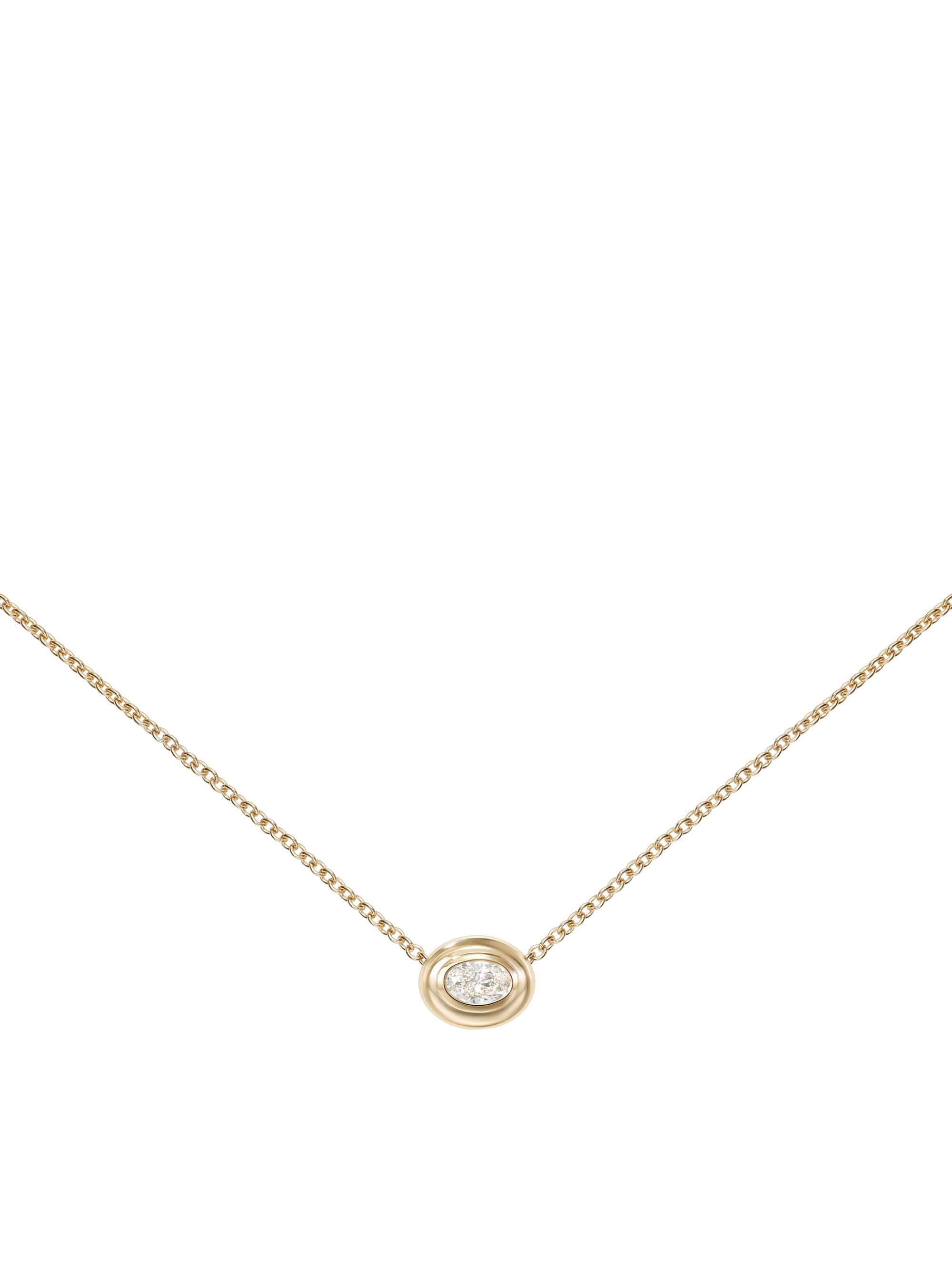 Melissa Kaye Women's Lenox Reign 18K Yellow Gold & 0.4 TCW Diamond Pendant Necklace - Yellow Gold