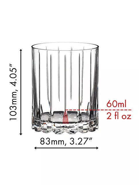 Riedel Drink Specific Glassware Rocks and Highball Set of 2 - Clear - 2 Piece