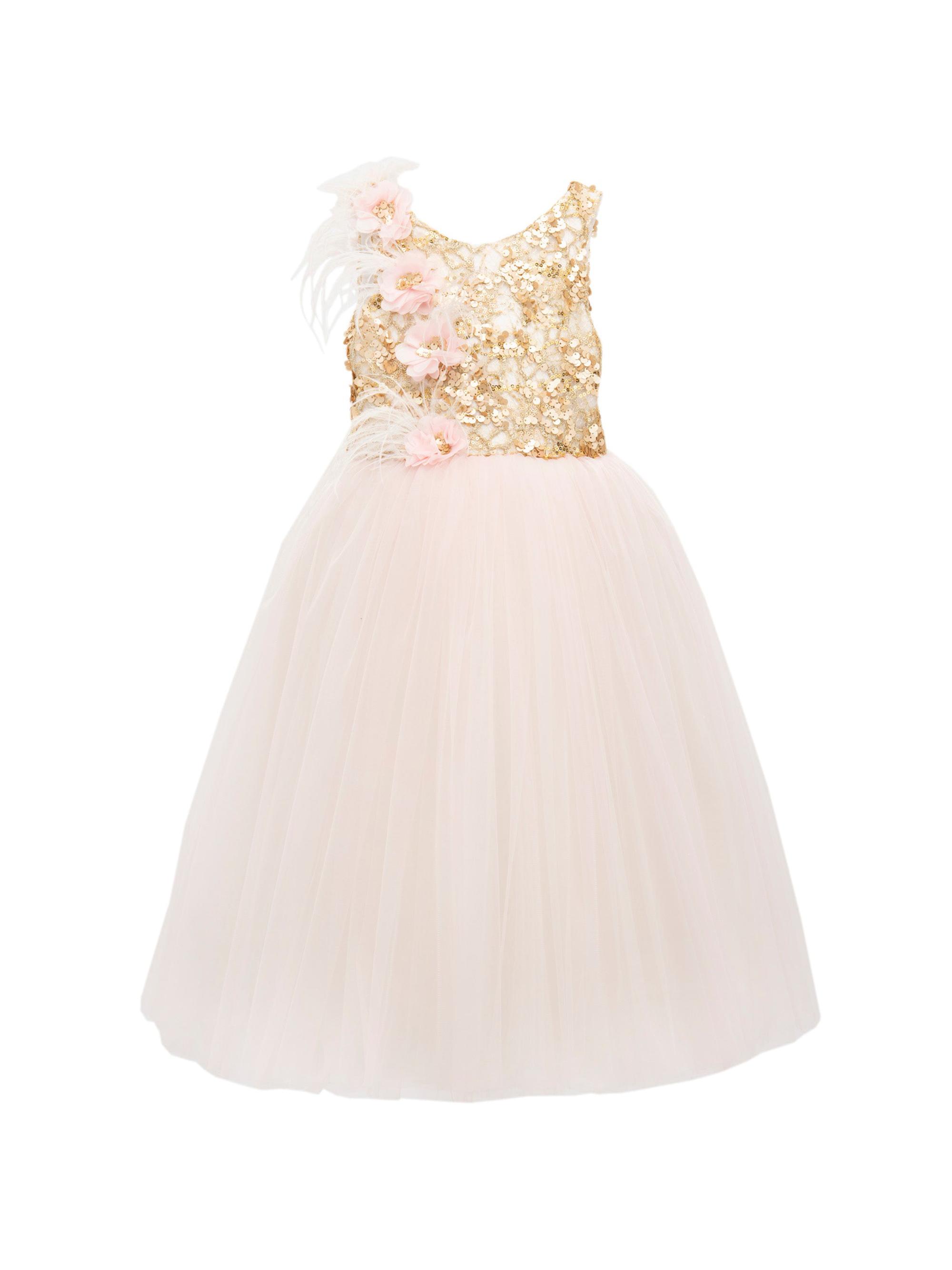 Tulleen Baby's,Little Girl's & Girl's Rosalie Dress - Pink