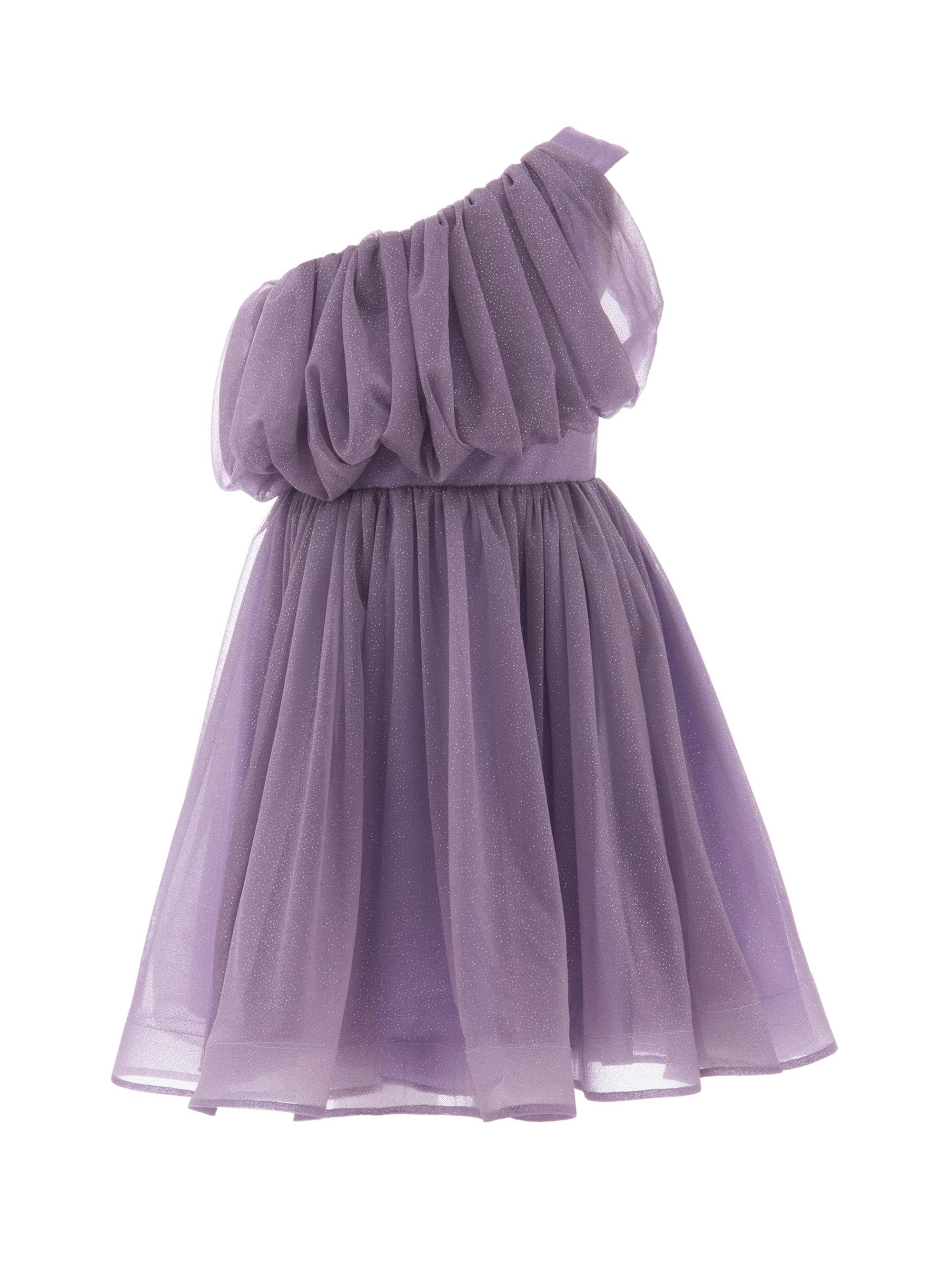 Tulleen Little Girl's & Girl's Izorah Dress - Purple