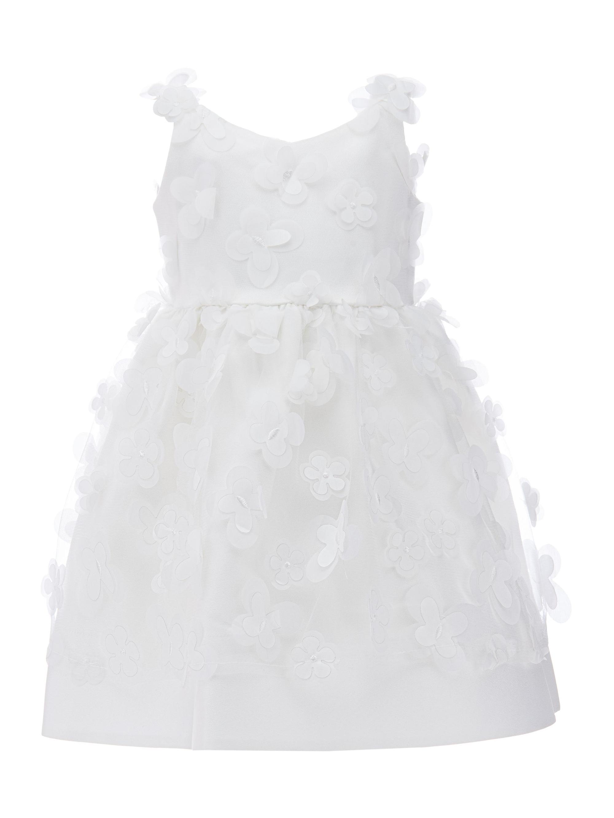 Tulleen Baby's, Little Girl's & Girl's Lago Floral Dress - White