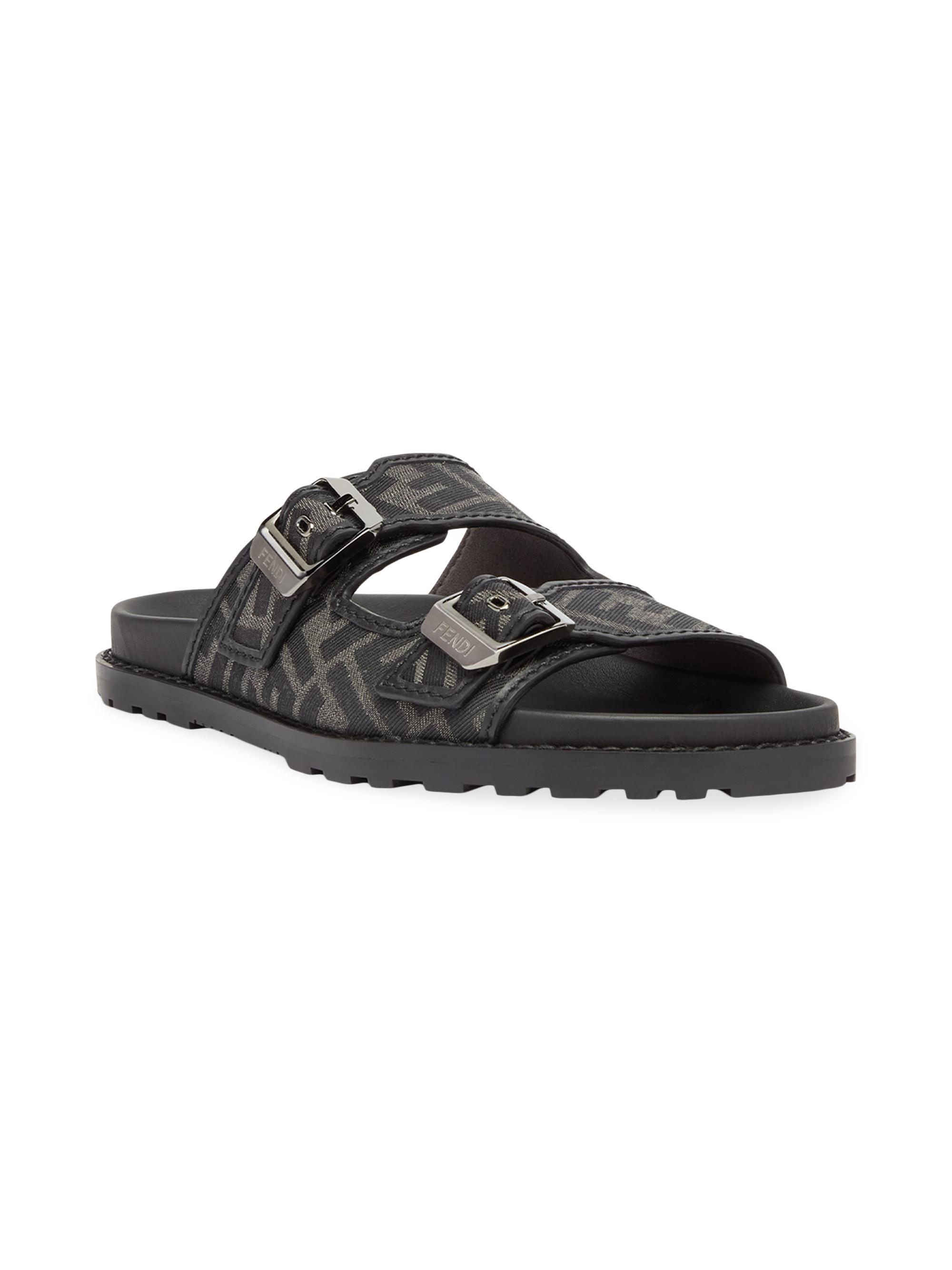 Fendi Fendi Feel Logo Sandals | Saks Fifth Avenue