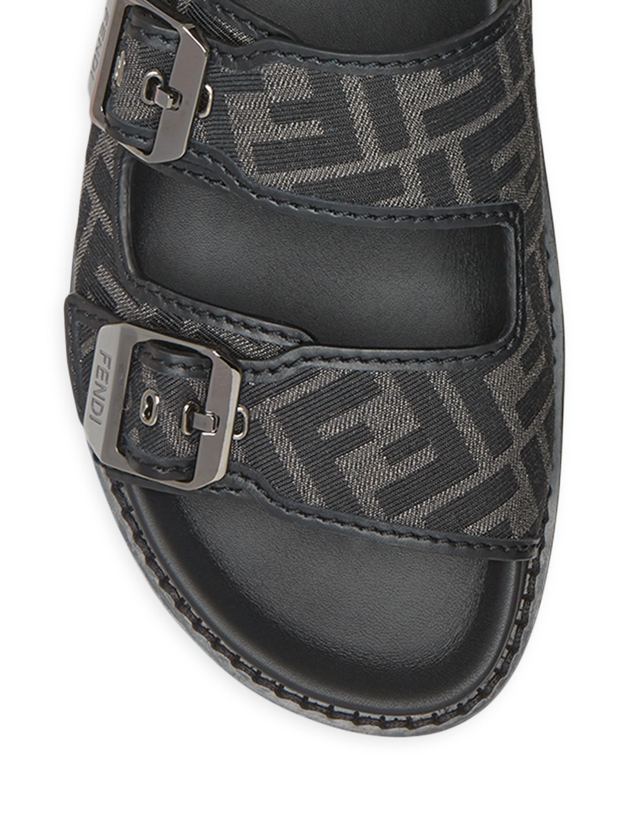 Fendi Fendi Feel Logo Sandals | Saks Fifth Avenue