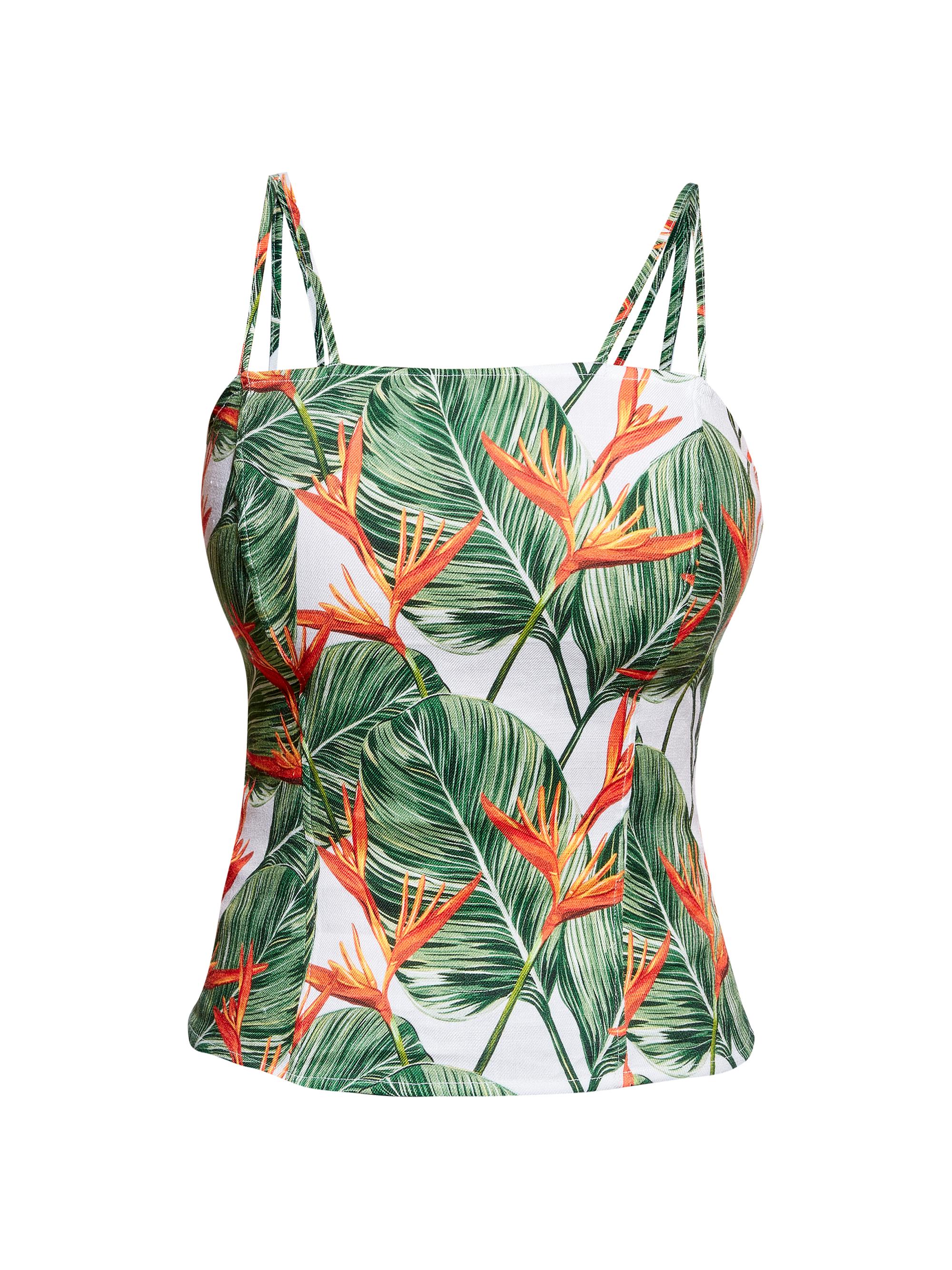 AS by DF Women's Punta Cana Top - Punta Cana Print