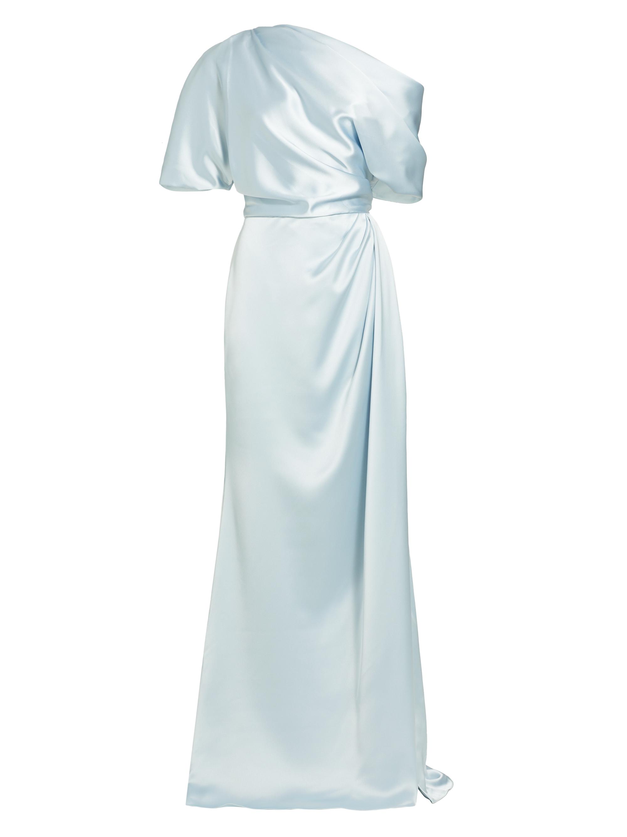 Amsale Floral Chiffon Dress | Saks Fifth Avenue