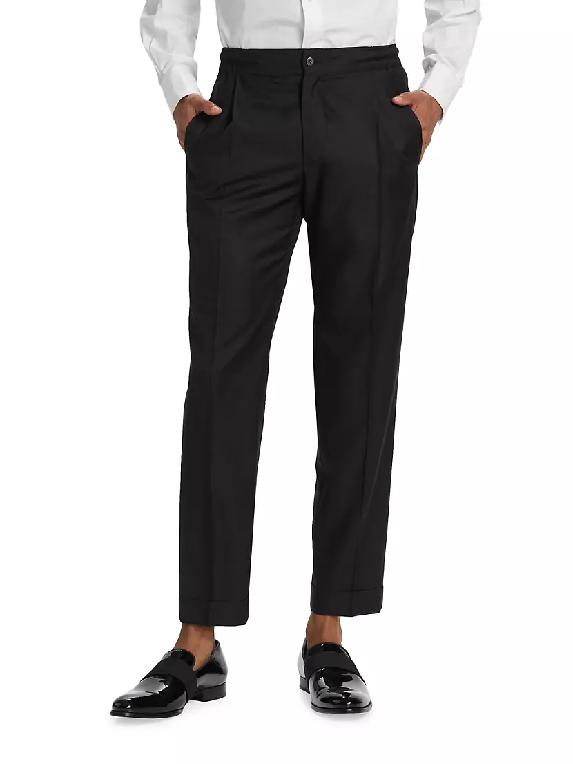 Kiton Wool Trousers, $898, Saks Fifth Avenue