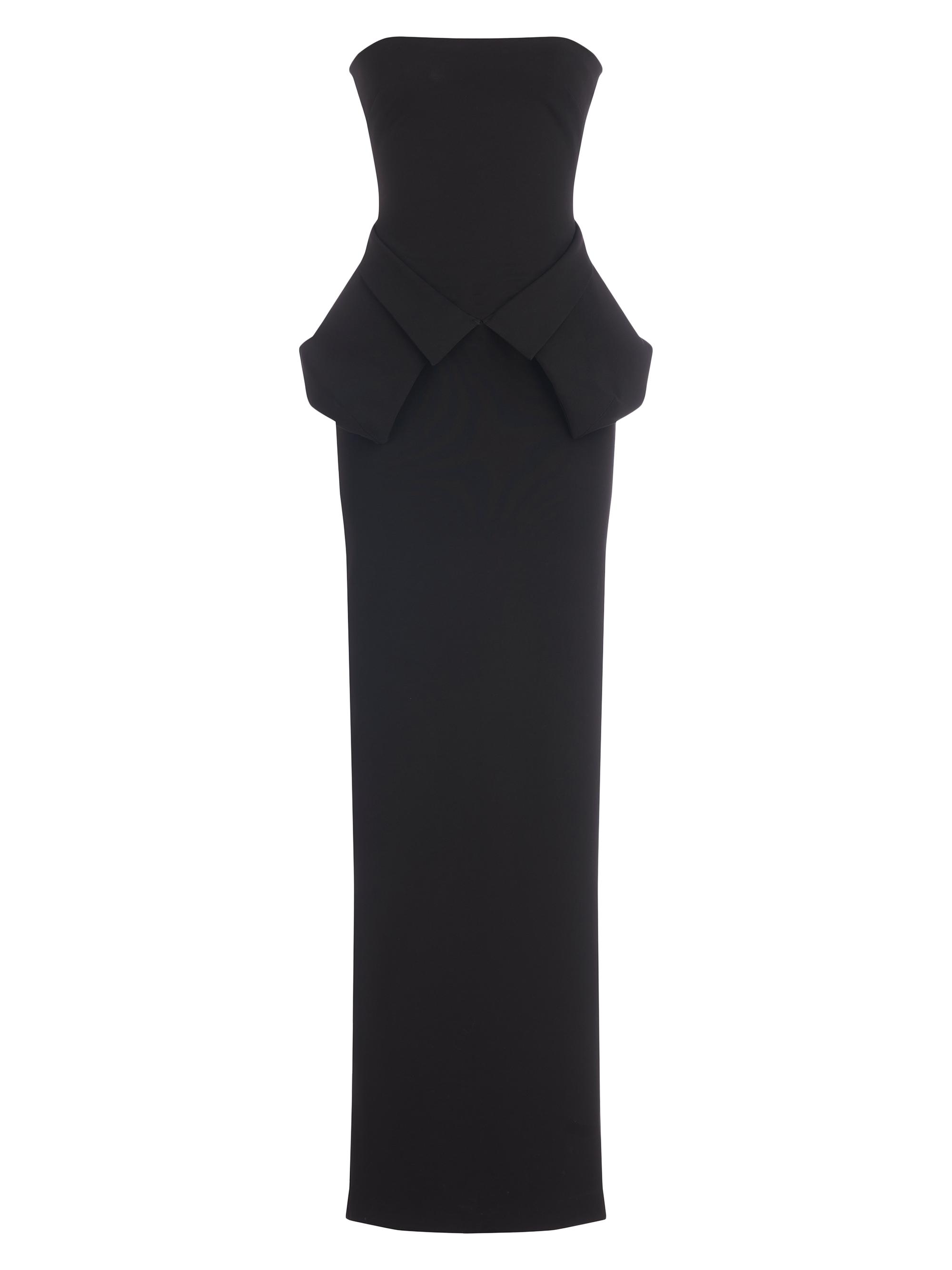Et Ochs Women's Ada Peplum Gown - Black