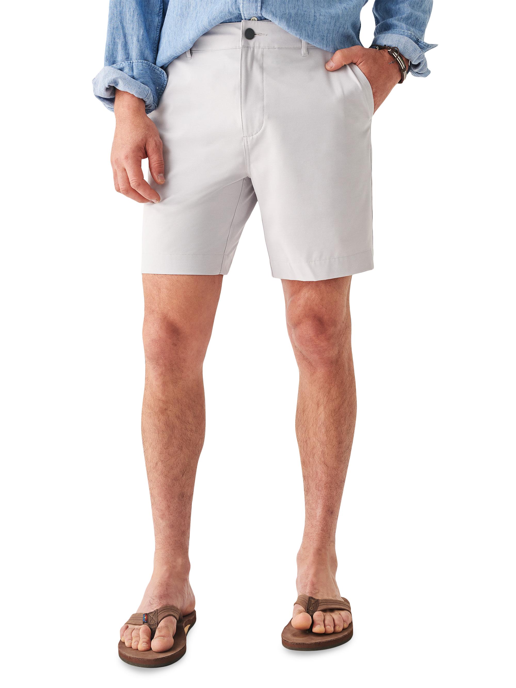 Faherty Brand Men's 7-Inch All Day Shorts - Stone