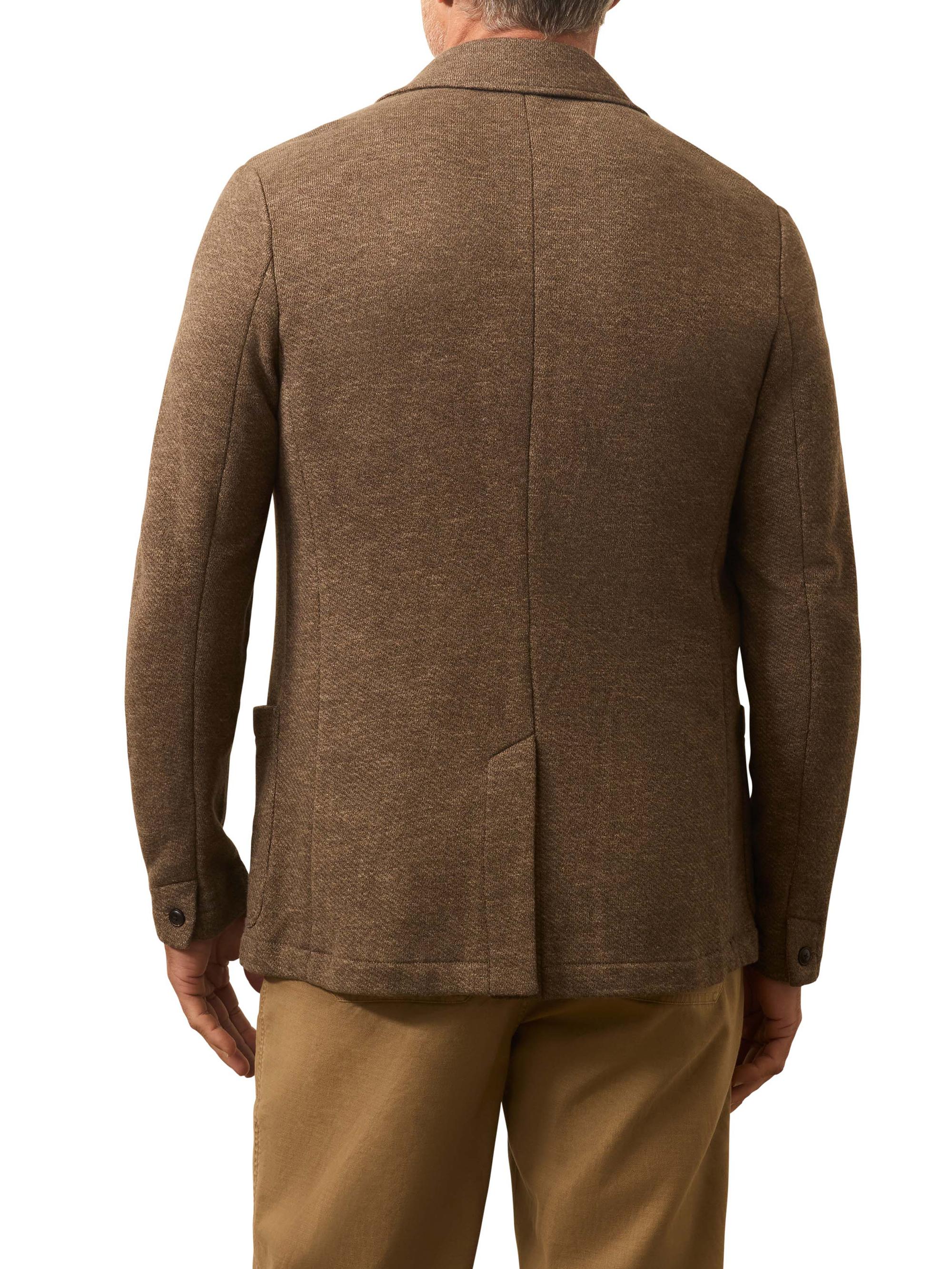 Faherty Brand Men's Inlet Knit Blazer - Winter Brown Melange | Thumbnail 3