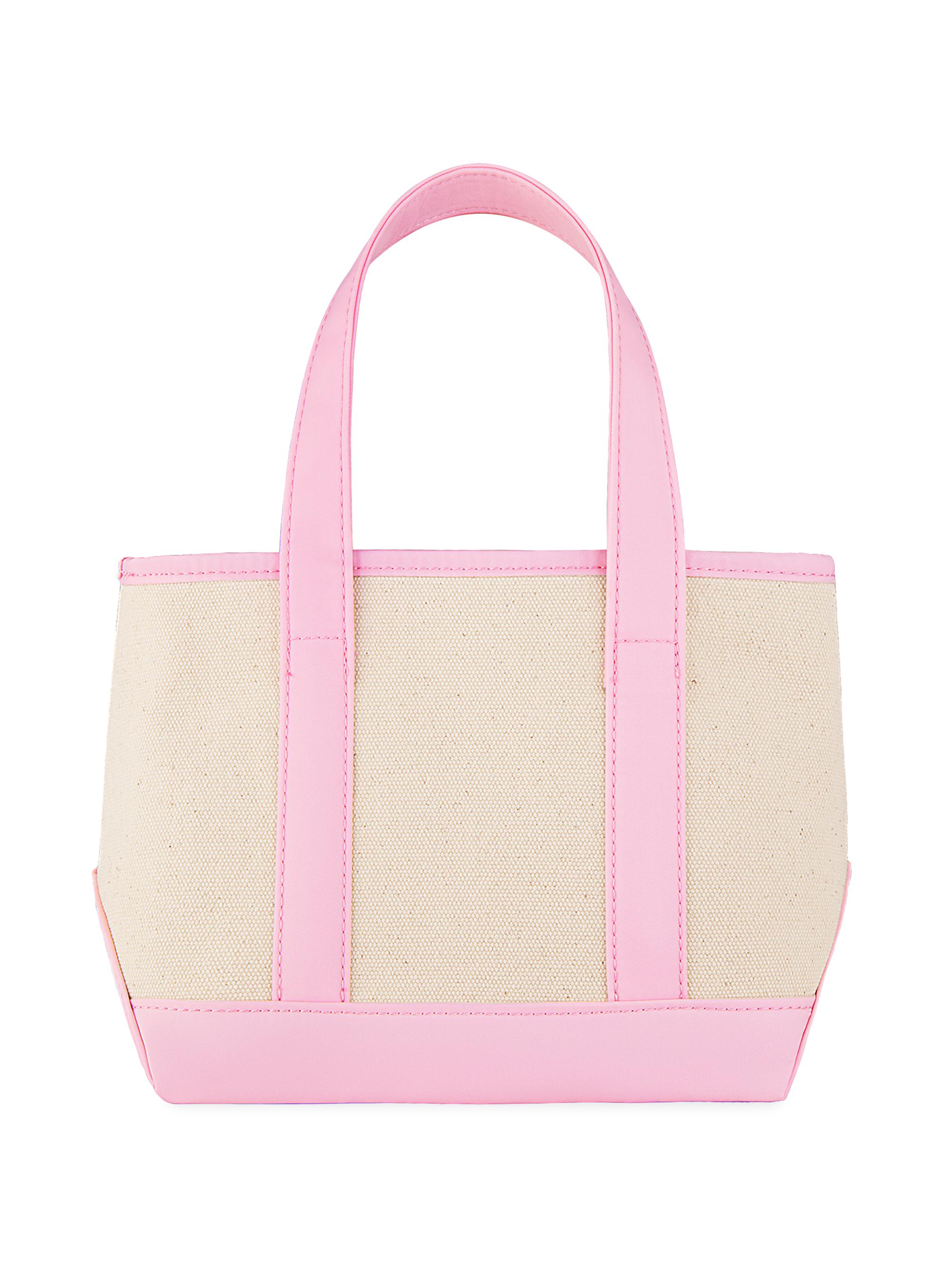 Stoney Clover Lane Canvas  Shopper Tote - Flamingo