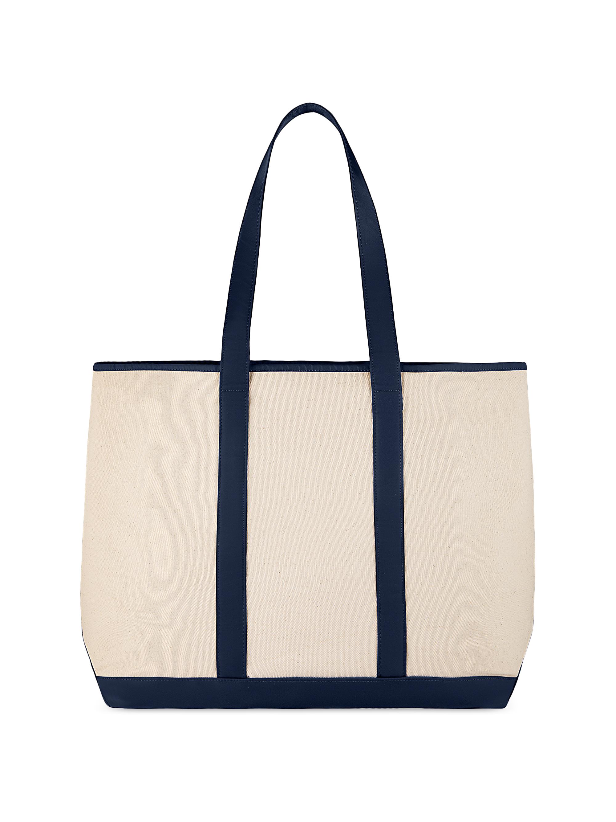 Stoney Clover Lane Canvas & Nylon  Shopper Tote - Sapphire