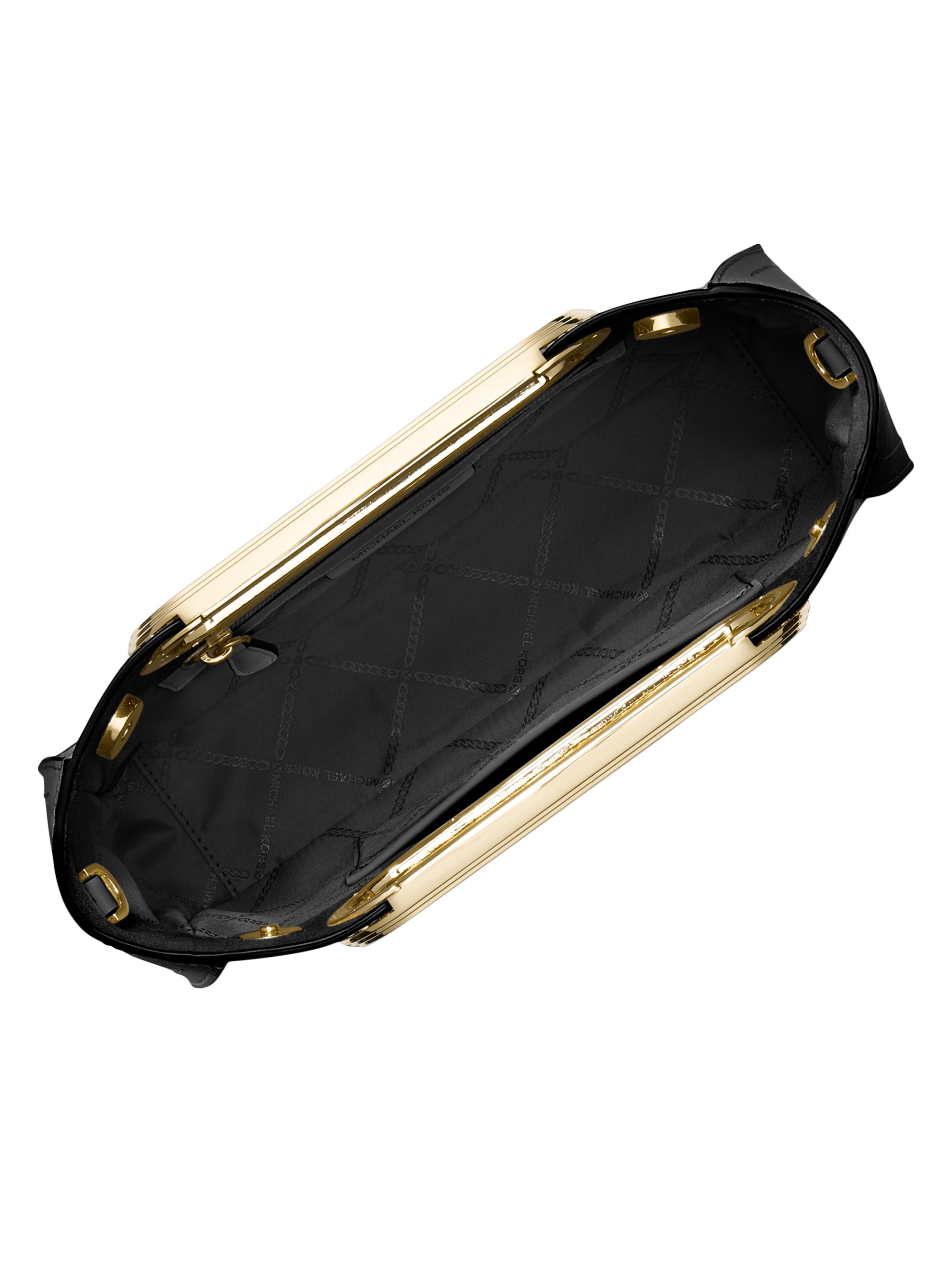 MICHAEL Michael Kors Large Chelsea Leather Convertible Clutch