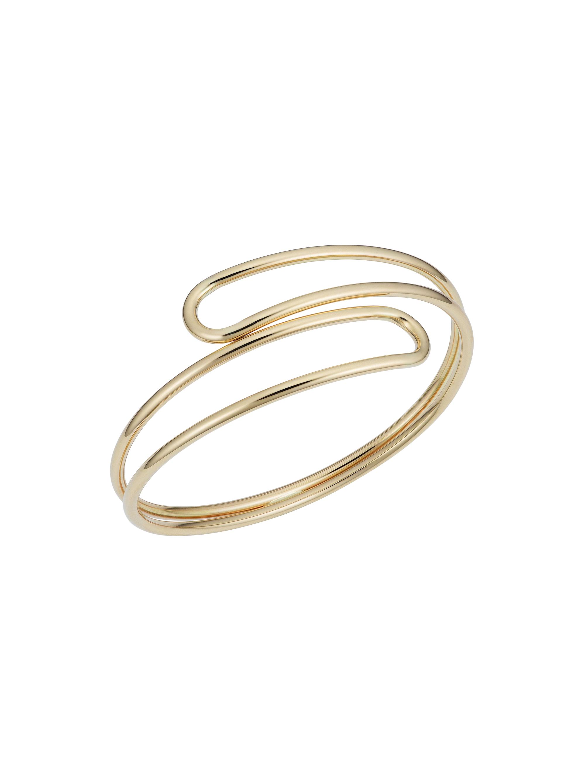 Oradina Women's 14K Yellow Gold Avant-Garde Wrap Cuff - Yellow Gold