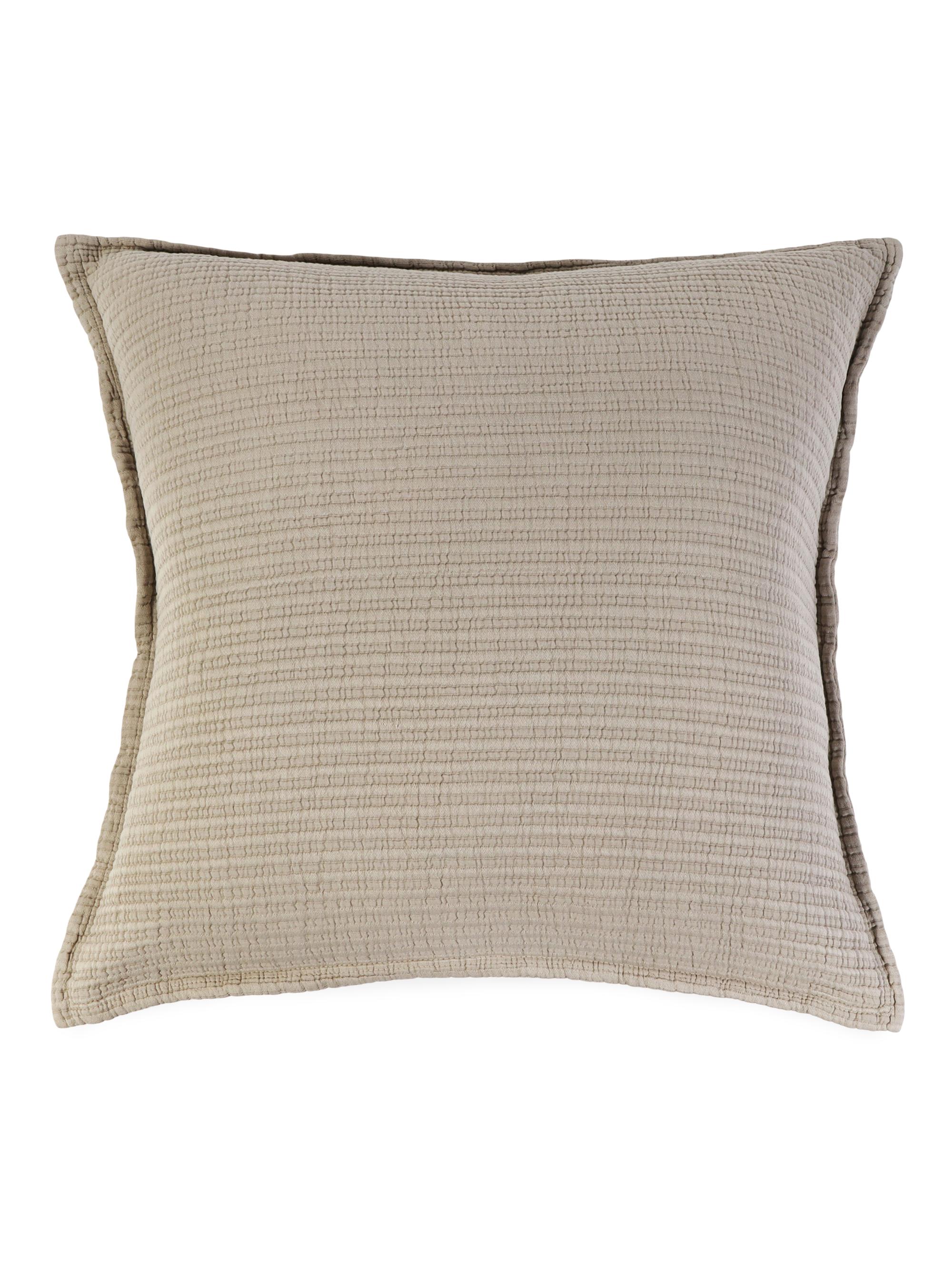 Pom Pom at Home Chatham Linen Euro Sham - Natural Queen