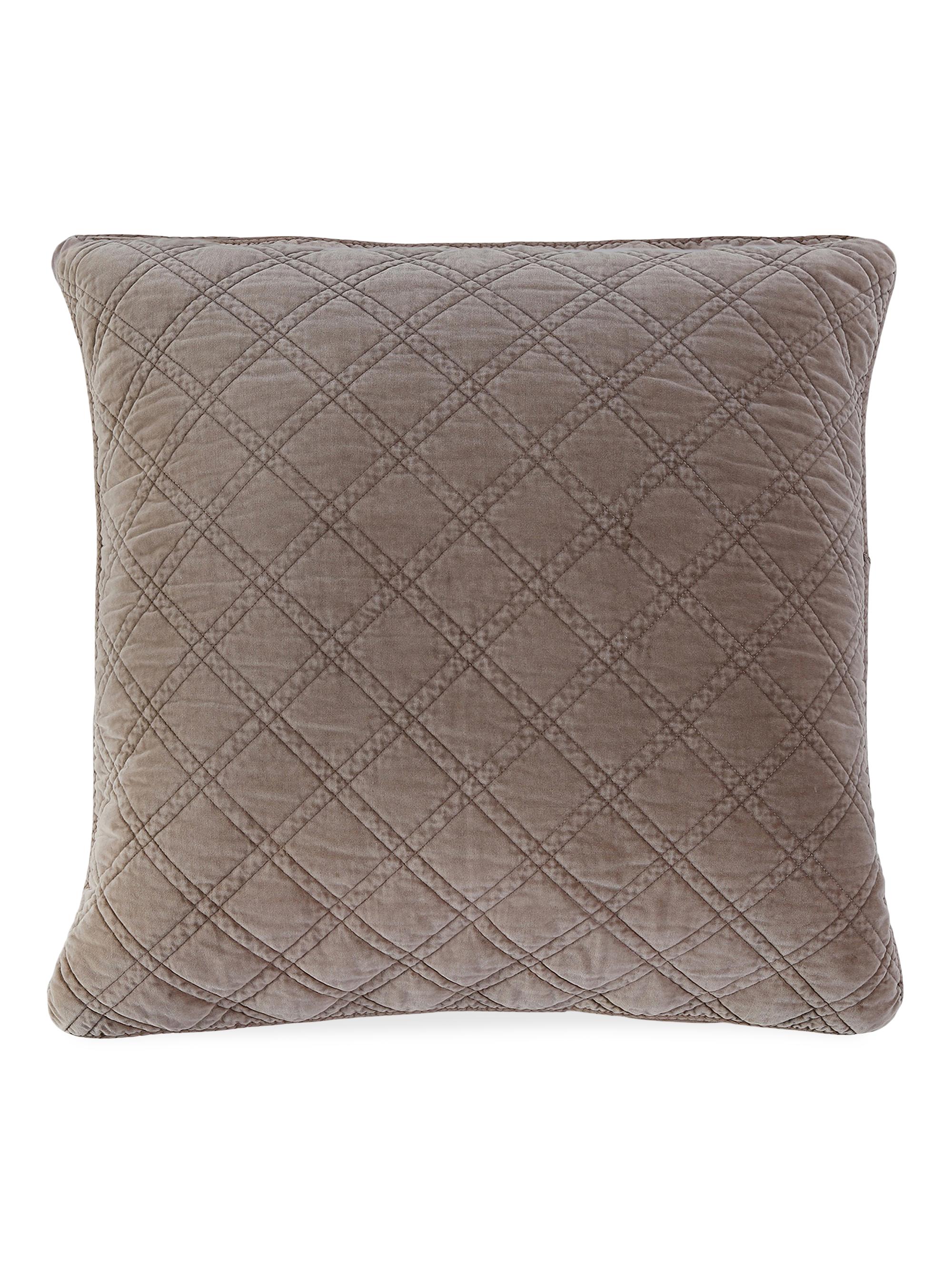 Pom Pom at Home Brussels Large Euro Pillow - Walnut European