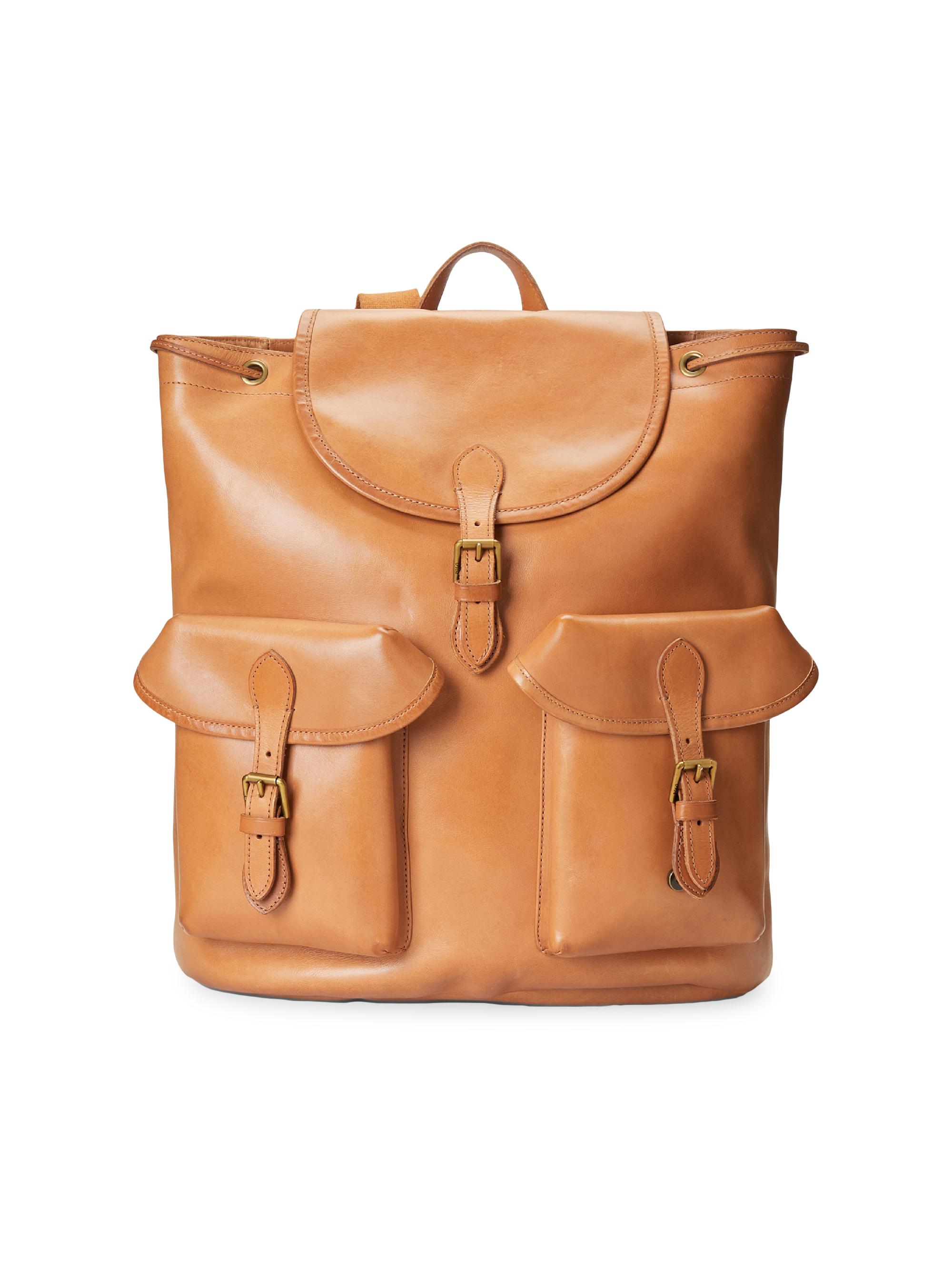 Polo Ralph Lauren Heritage Leather Backpack | Saks Fifth Avenue