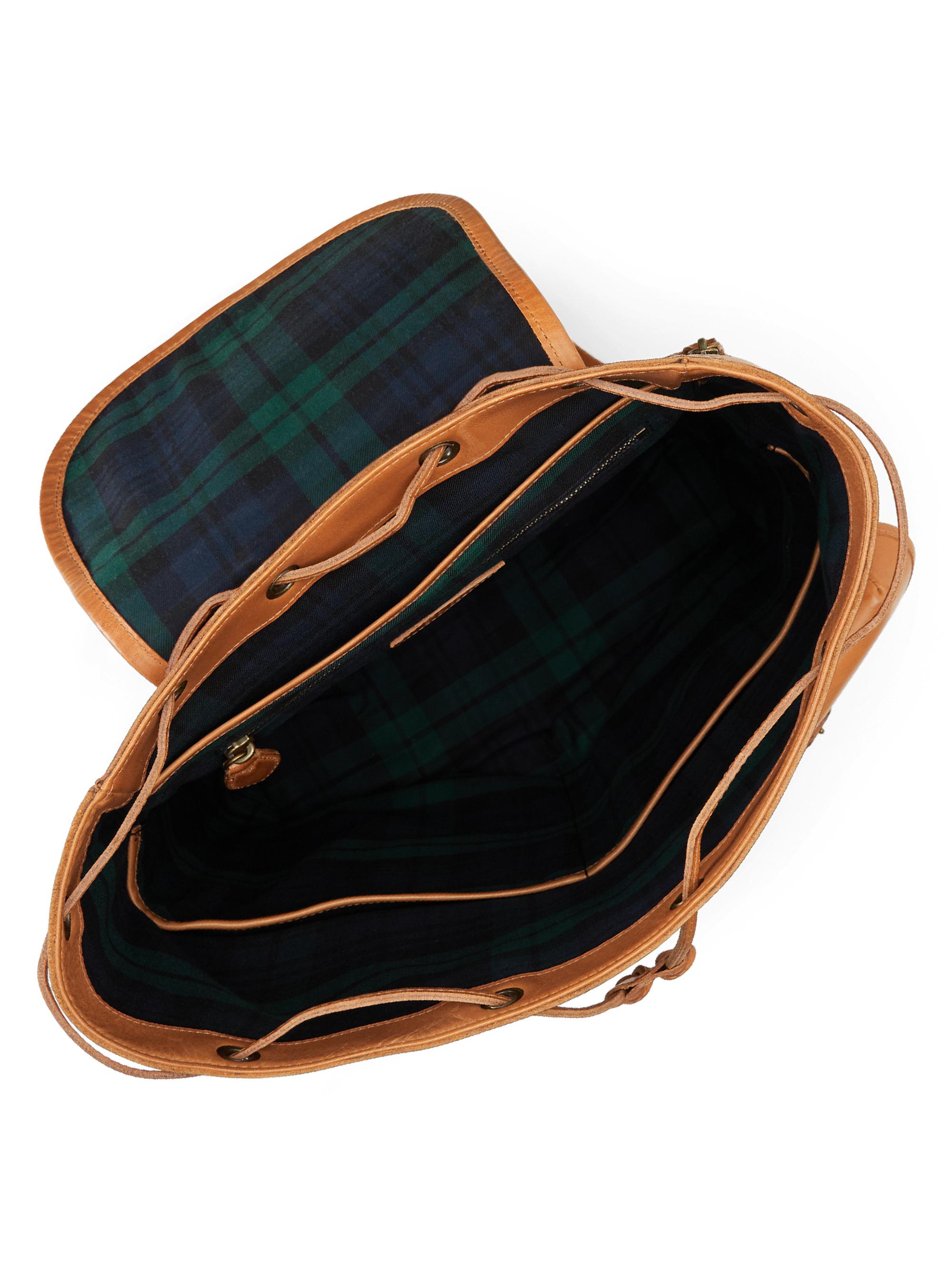 Polo Ralph Lauren Heritage Leather Backpack | Saks Fifth Avenue
