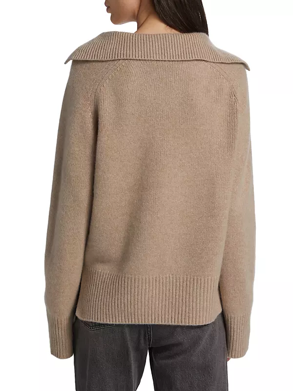 Shop arch4 Jenna Cashmere Polo Sweater