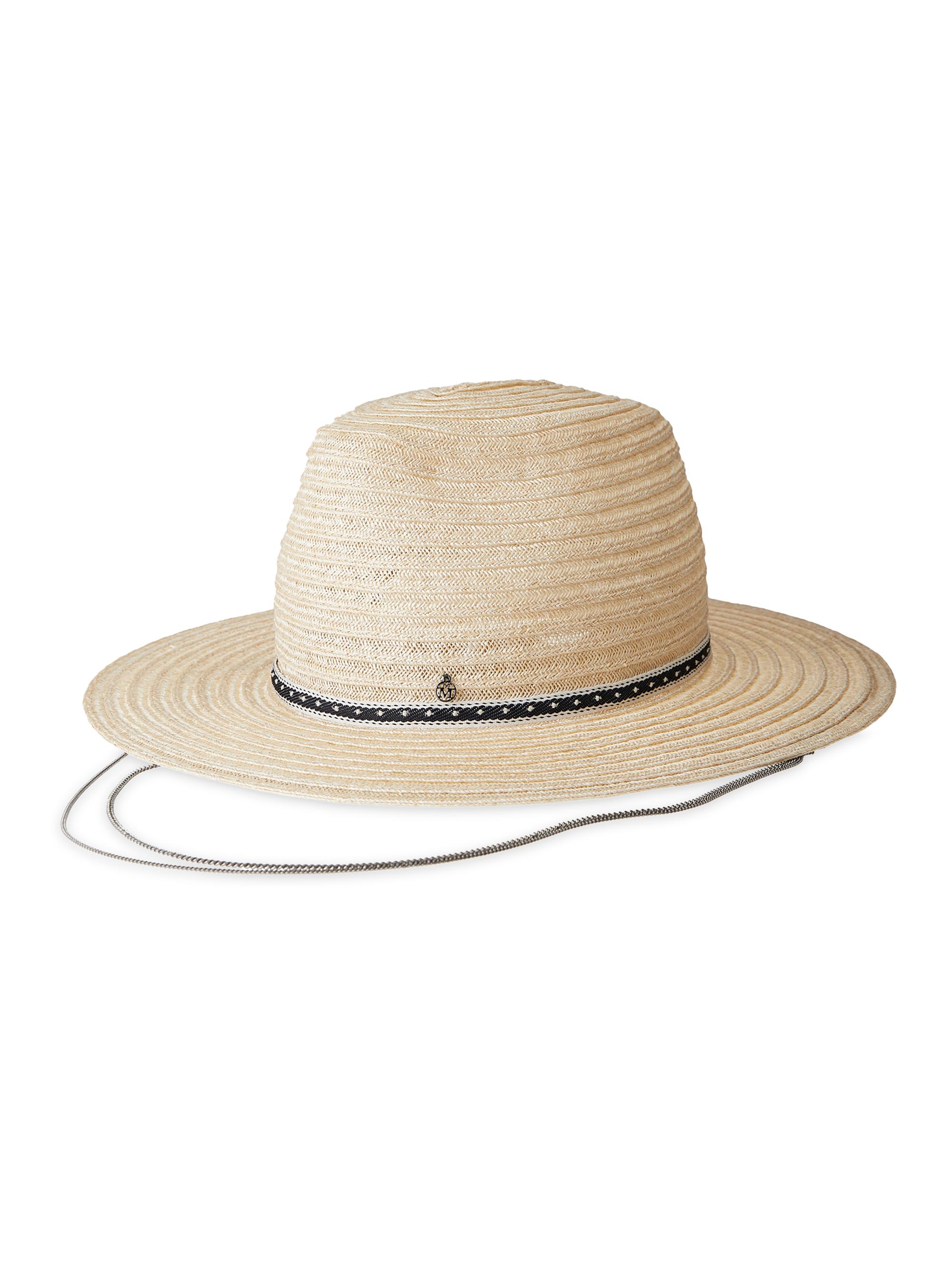 Maison Michel Women's Kyra Straw Fedora - Natural