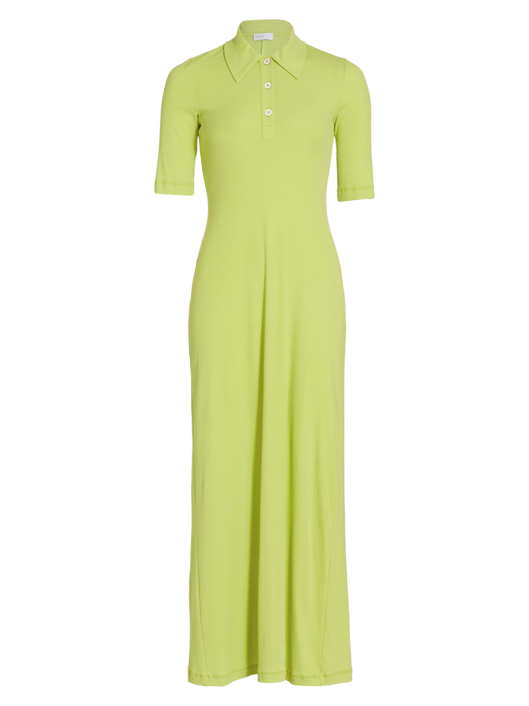 slim fit dress slacks Twist Front Long Sleeve Gown 12 / Forest main image 1