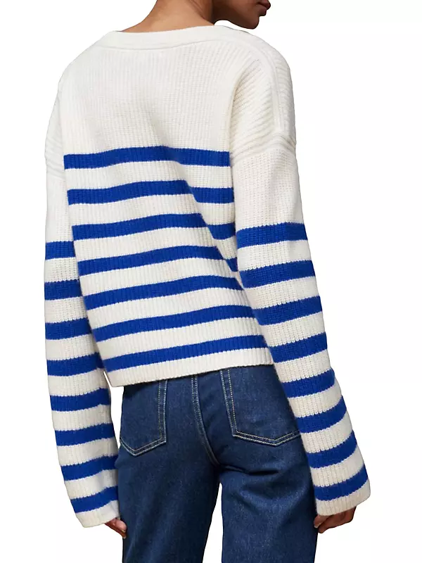 La Ligne Mini Striped Toujours Cashmere Sweater