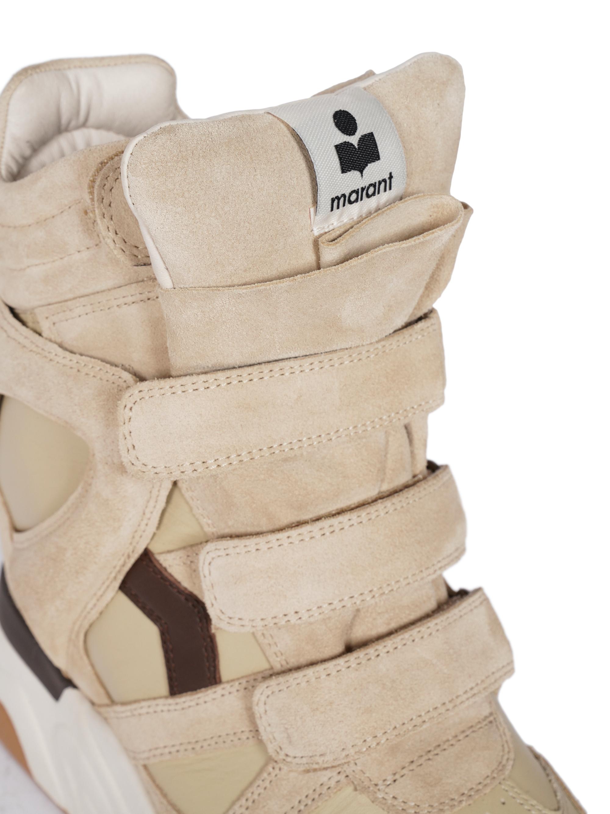 Balskee Leather High-Top Sneakers