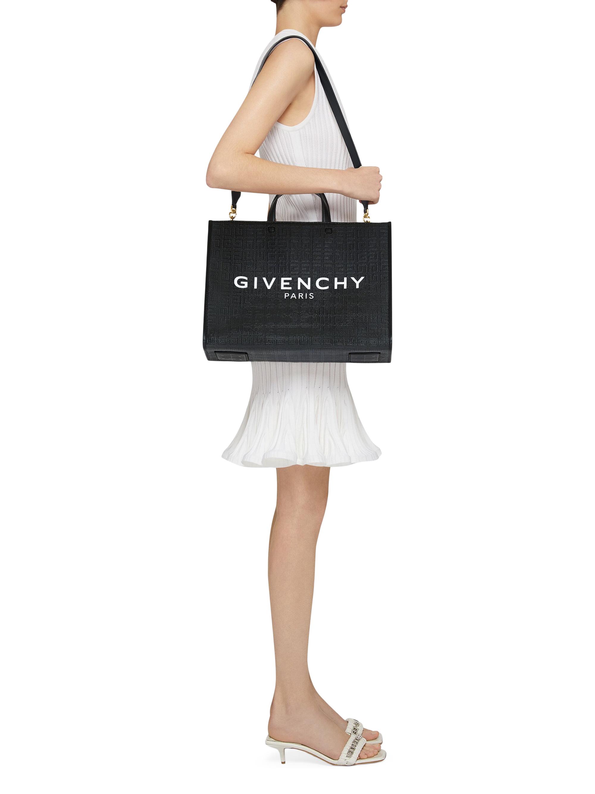 Givenchy Medium G Tote Shopping Bag in 4G Coated Canvas | Saks