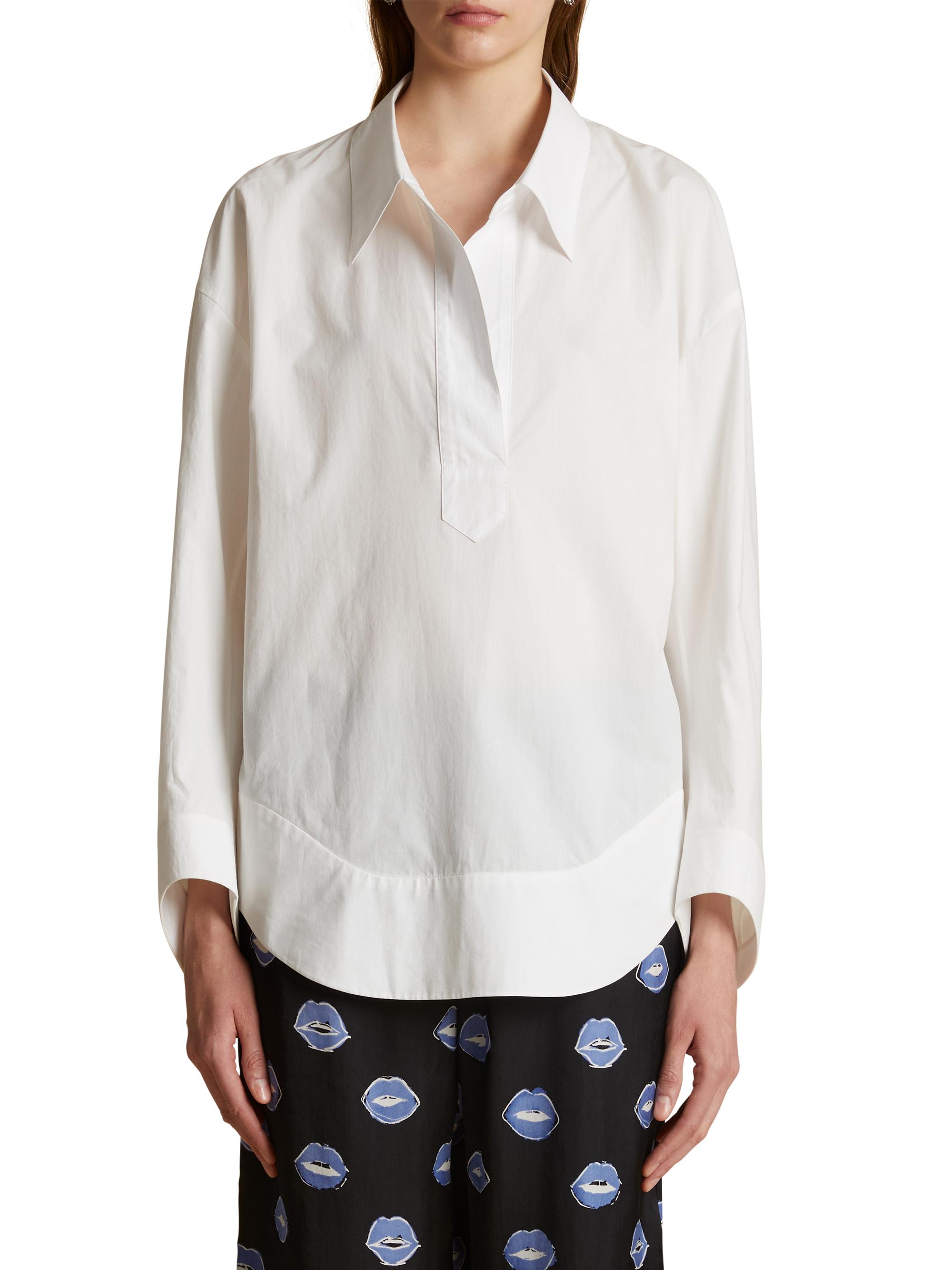 KHAITE collie balloon sleeve shirt Balloon Sleeve Shirt – OCHIE